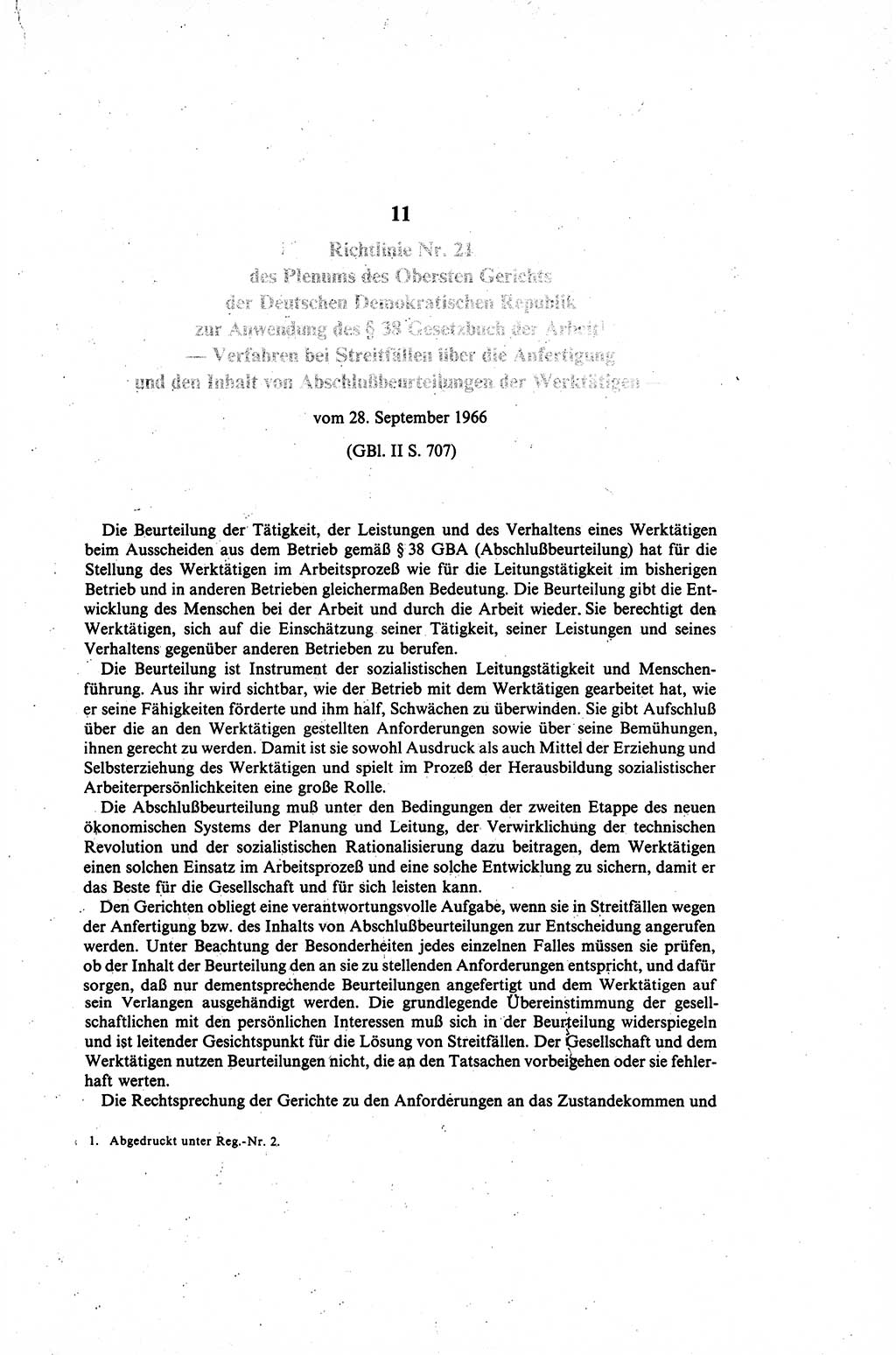 Gesetzbuch der Arbeit (GBA) und andere ausgewählte rechtliche Bestimmungen [Deutsche Demokratische Republik (DDR)] 1968, Seite 189 (GBA DDR 1968, S. 189)