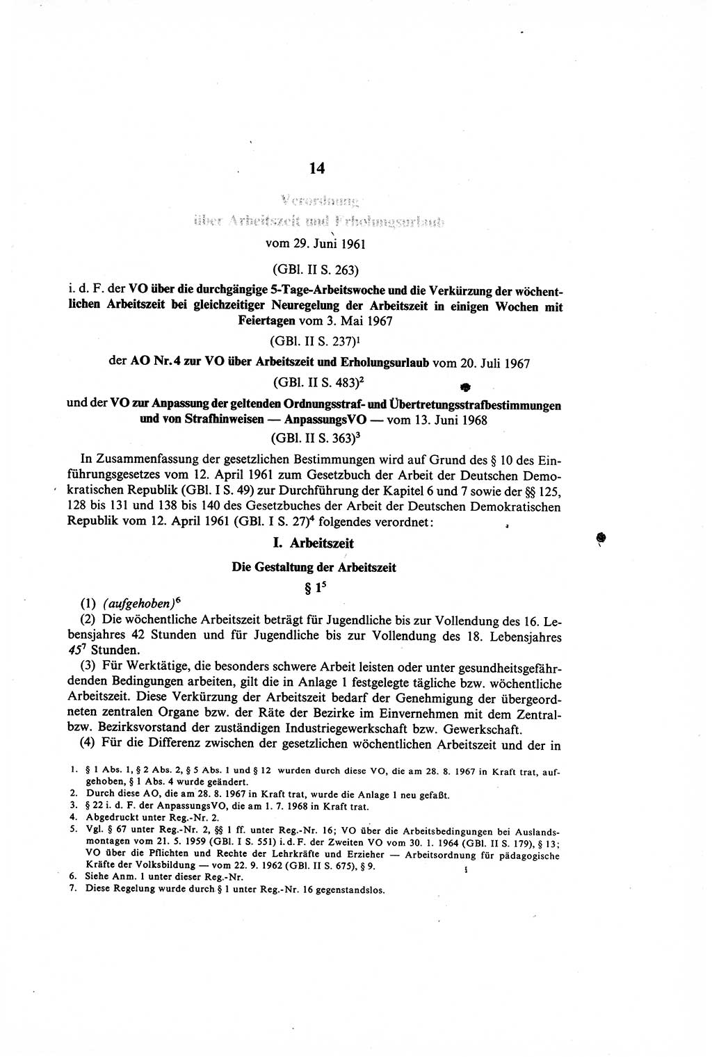 Gesetzbuch der Arbeit (GBA) und andere ausgewählte rechtliche Bestimmungen [Deutsche Demokratische Republik (DDR)] 1968, Seite 221 (GBA DDR 1968, S. 221)