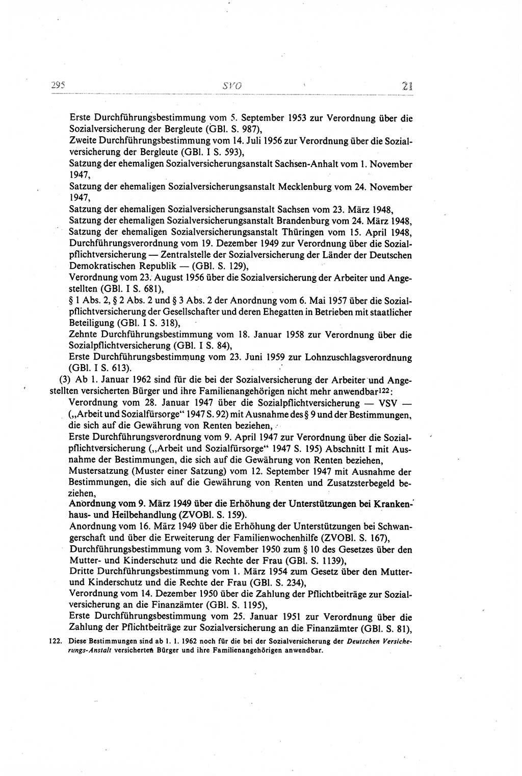 Gesetzbuch der Arbeit (GBA) und andere ausgewählte rechtliche Bestimmungen [Deutsche Demokratische Republik (DDR)] 1968, Seite 295 (GBA DDR 1968, S. 295)