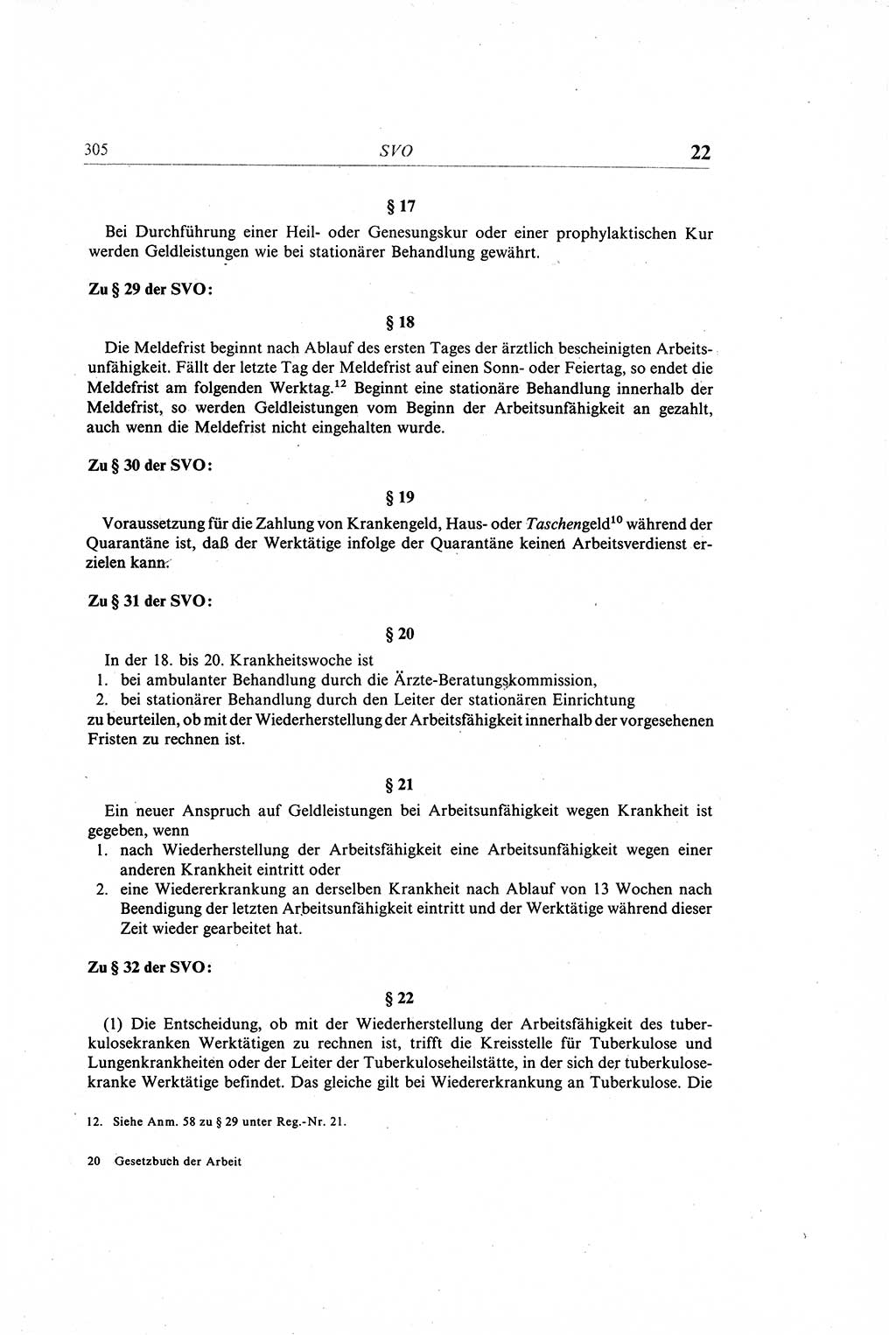 Gesetzbuch der Arbeit (GBA) und andere ausgewählte rechtliche Bestimmungen [Deutsche Demokratische Republik (DDR)] 1968, Seite 305 (GBA DDR 1968, S. 305)