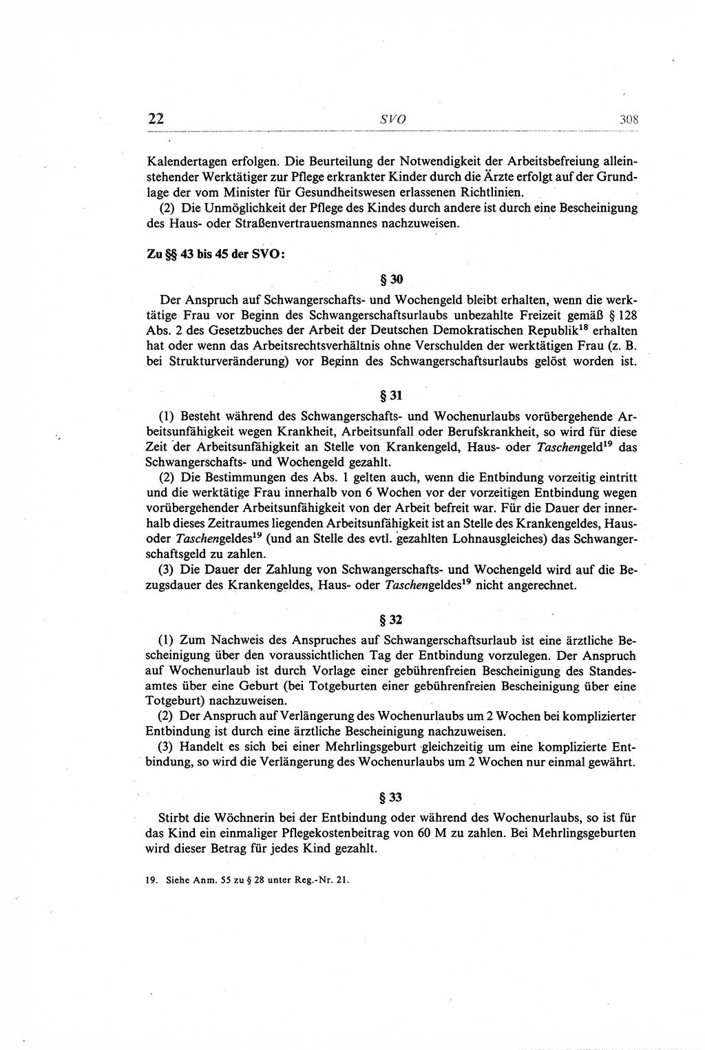 Gesetzbuch der Arbeit (GBA) und andere ausgewählte rechtliche Bestimmungen [Deutsche Demokratische Republik (DDR)] 1968, Seite 308 (GBA DDR 1968, S. 308)