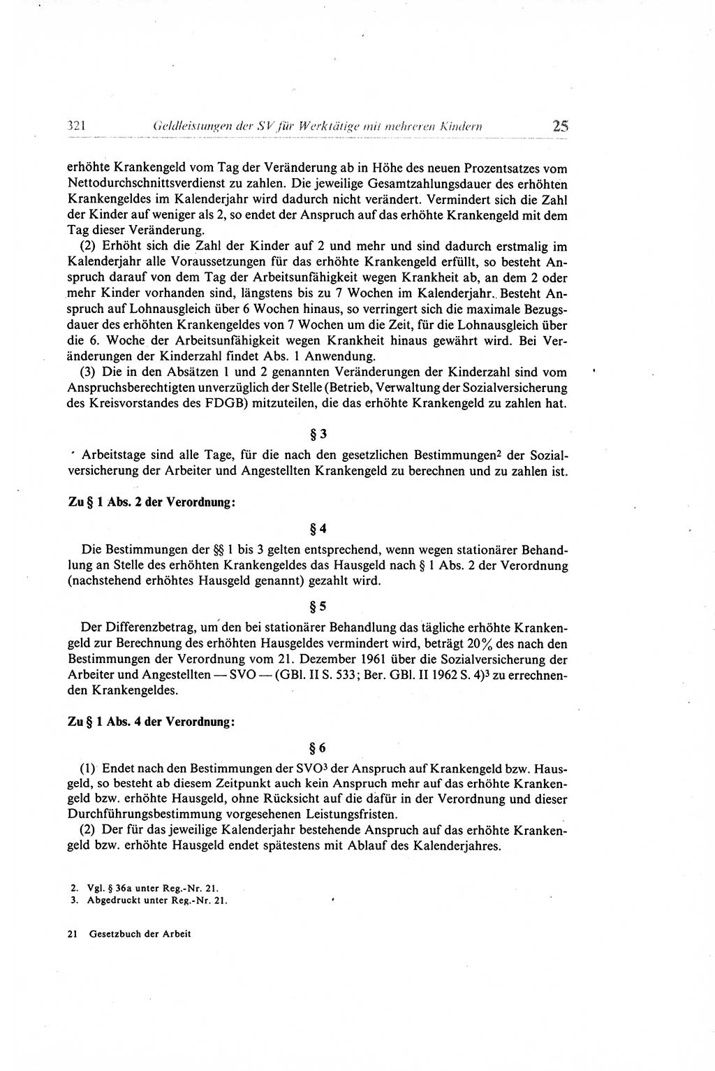 Gesetzbuch der Arbeit (GBA) und andere ausgewählte rechtliche Bestimmungen [Deutsche Demokratische Republik (DDR)] 1968, Seite 321 (GBA DDR 1968, S. 321)