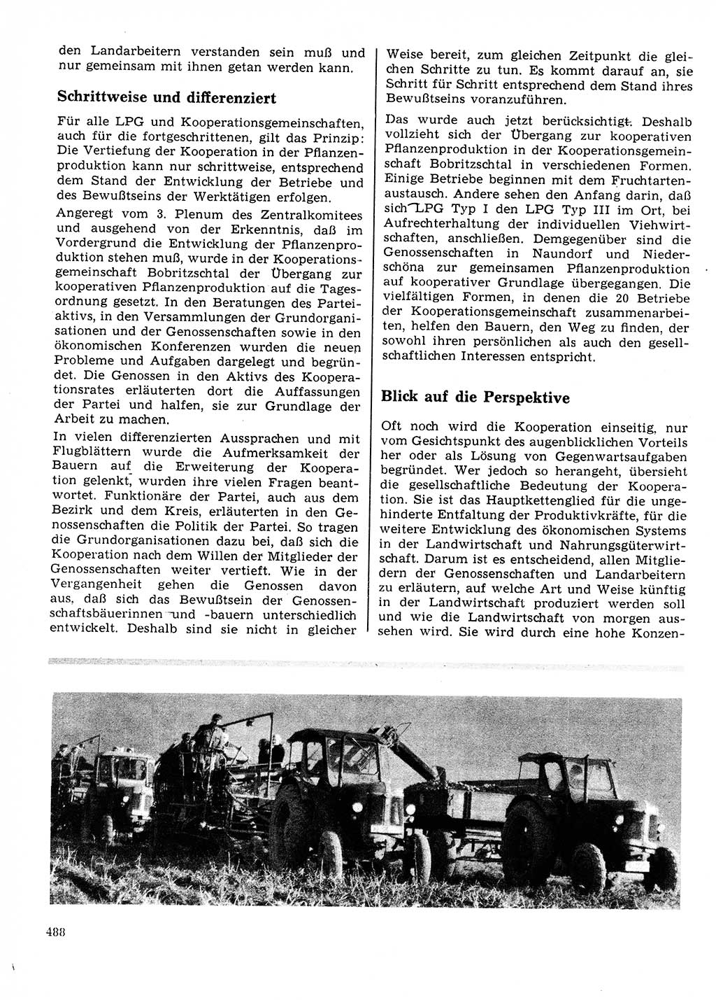 Neuer Weg (NW), Organ des Zentralkomitees (ZK) der SED (Sozialistische Einheitspartei Deutschlands) für Fragen des Parteilebens, 23. Jahrgang [Deutsche Demokratische Republik (DDR)] 1968, Seite 488 (NW ZK SED DDR 1968, S. 488)