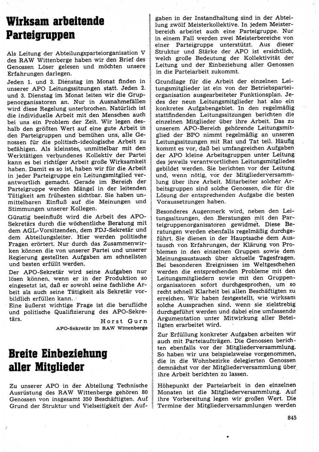 Neuer Weg (NW), Organ des Zentralkomitees (ZK) der SED (Sozialistische Einheitspartei Deutschlands) für Fragen des Parteilebens, 23. Jahrgang [Deutsche Demokratische Republik (DDR)] 1968, Seite 829 (NW ZK SED DDR 1968, S. 829)
