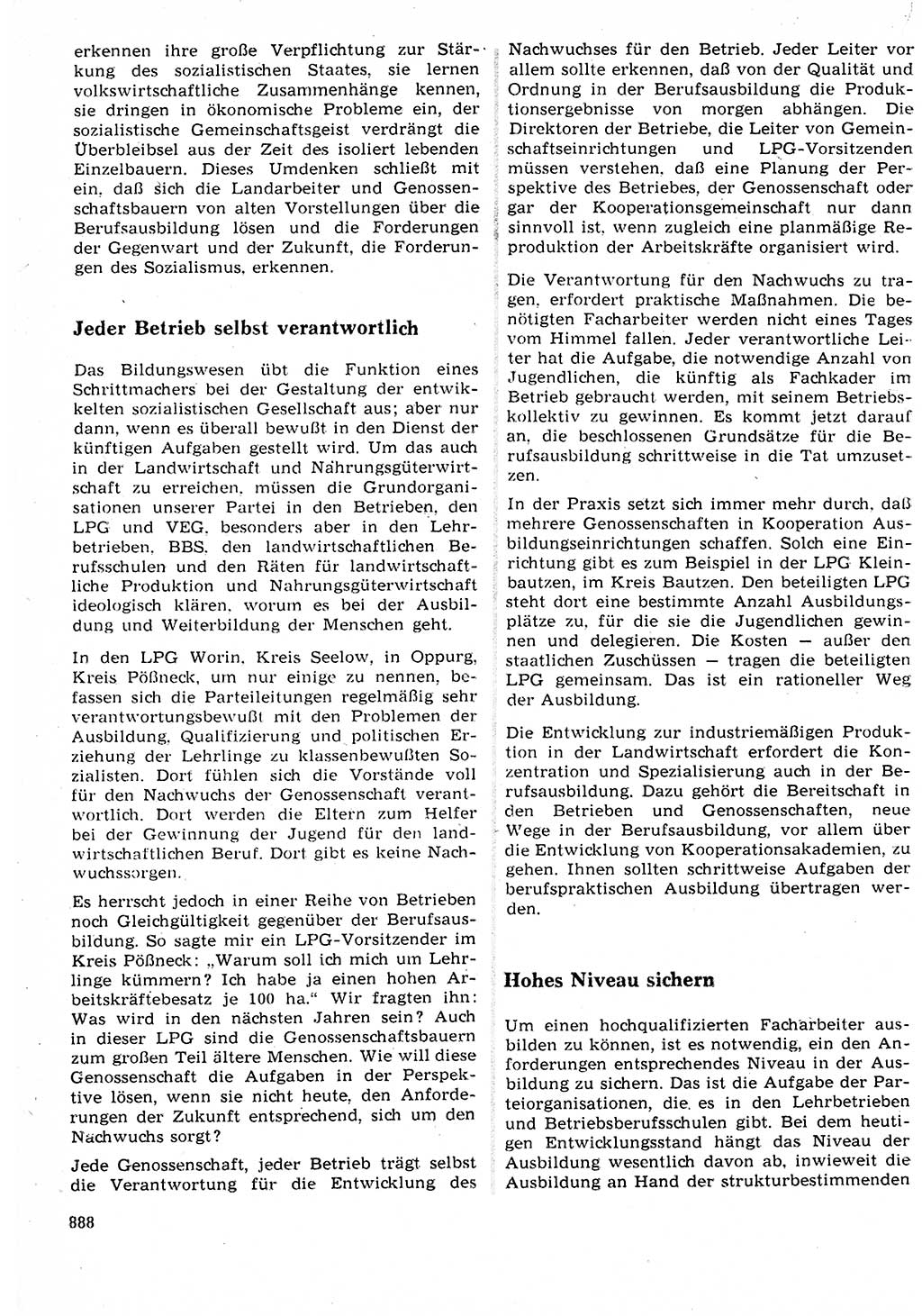 Neuer Weg (NW), Organ des Zentralkomitees (ZK) der SED (Sozialistische Einheitspartei Deutschlands) für Fragen des Parteilebens, 23. Jahrgang [Deutsche Demokratische Republik (DDR)] 1968, Seite 872 (NW ZK SED DDR 1968, S. 872)