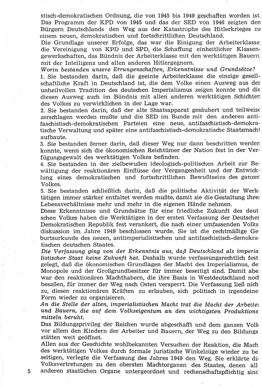 Staat und Recht (StuR), 17. Jahrgang [Deutsche Demokratische Republik (DDR)] 1968, Seite 5 (StuR DDR 1968, S. 5)