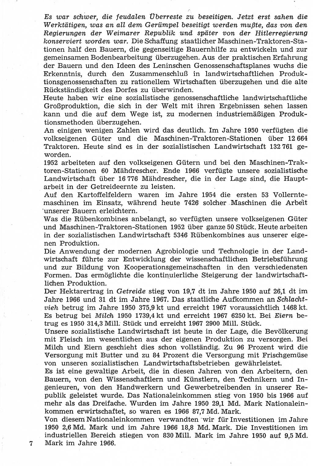 Staat und Recht (StuR), 17. Jahrgang [Deutsche Demokratische Republik (DDR)] 1968, Seite 7 (StuR DDR 1968, S. 7)