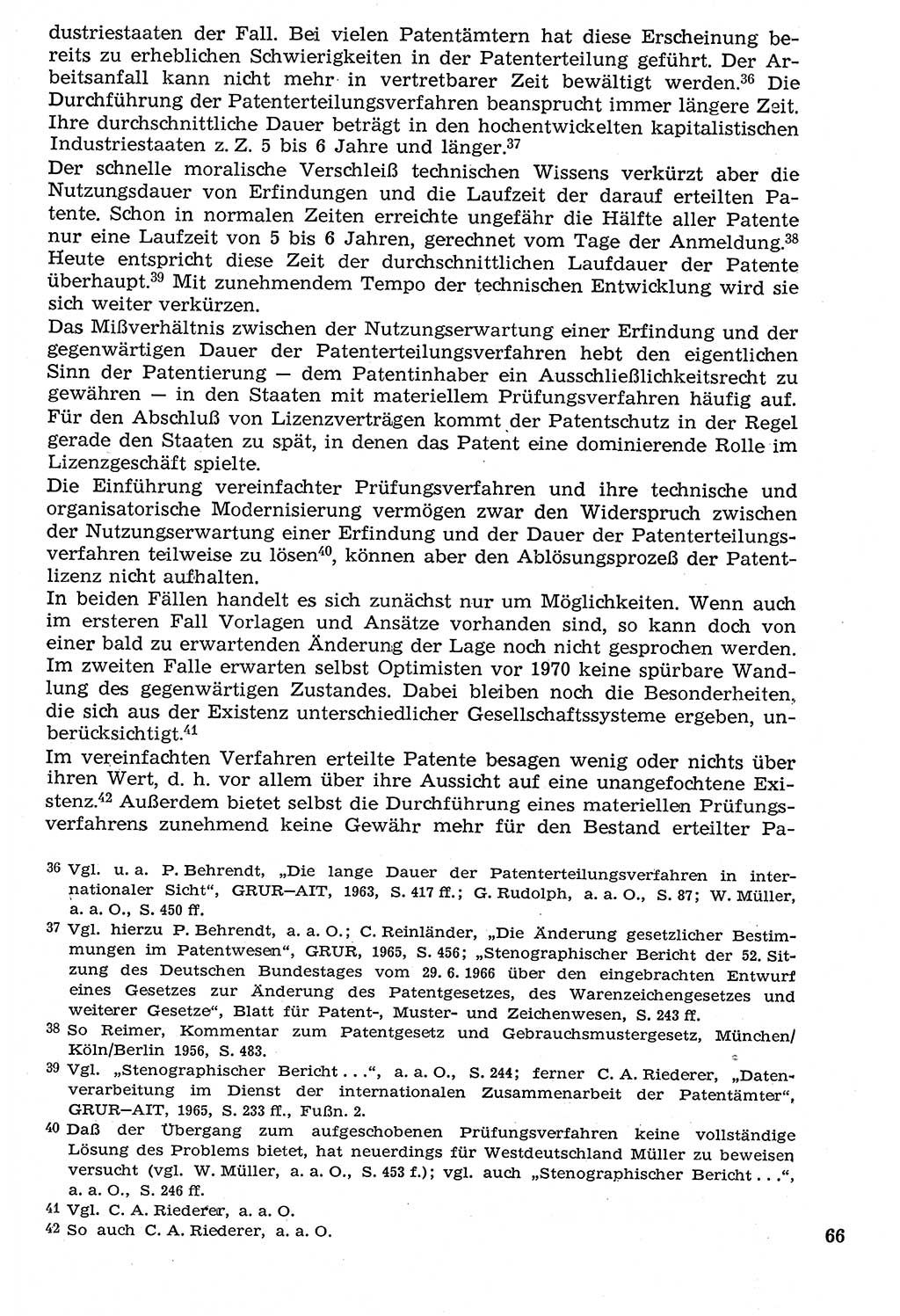 Staat und Recht (StuR), 17. Jahrgang [Deutsche Demokratische Republik (DDR)] 1968, Seite 66 (StuR DDR 1968, S. 66)
