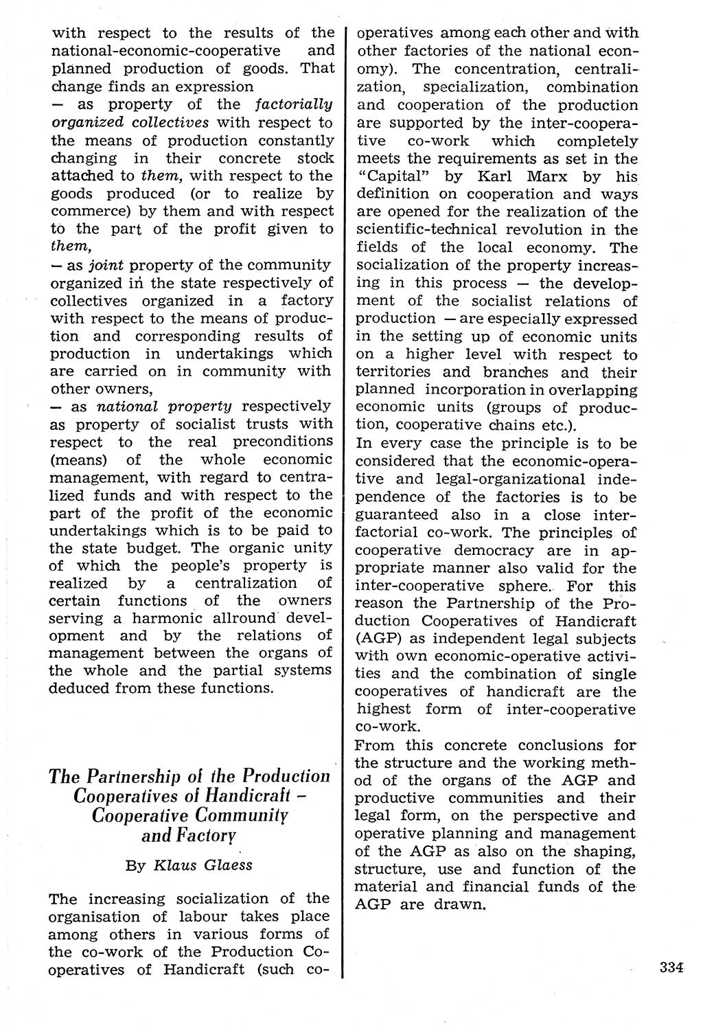 Staat und Recht (StuR), 17. Jahrgang [Deutsche Demokratische Republik (DDR)] 1968, Seite 334 (StuR DDR 1968, S. 334)