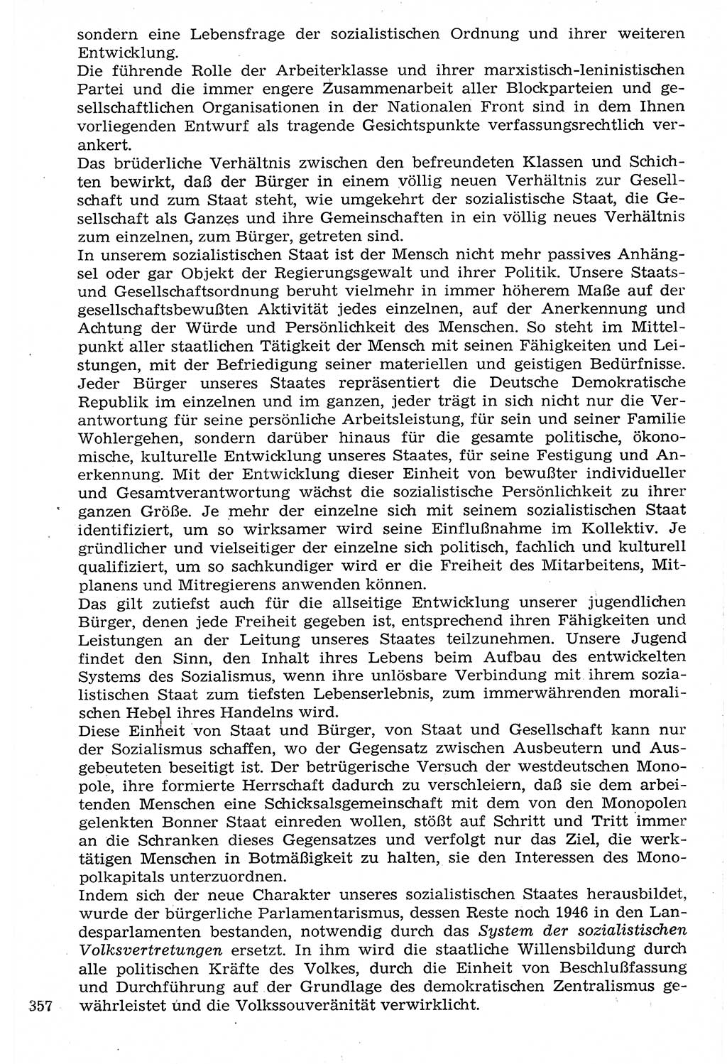 Staat und Recht (StuR), 17. Jahrgang [Deutsche Demokratische Republik (DDR)] 1968, Seite 357 (StuR DDR 1968, S. 357)