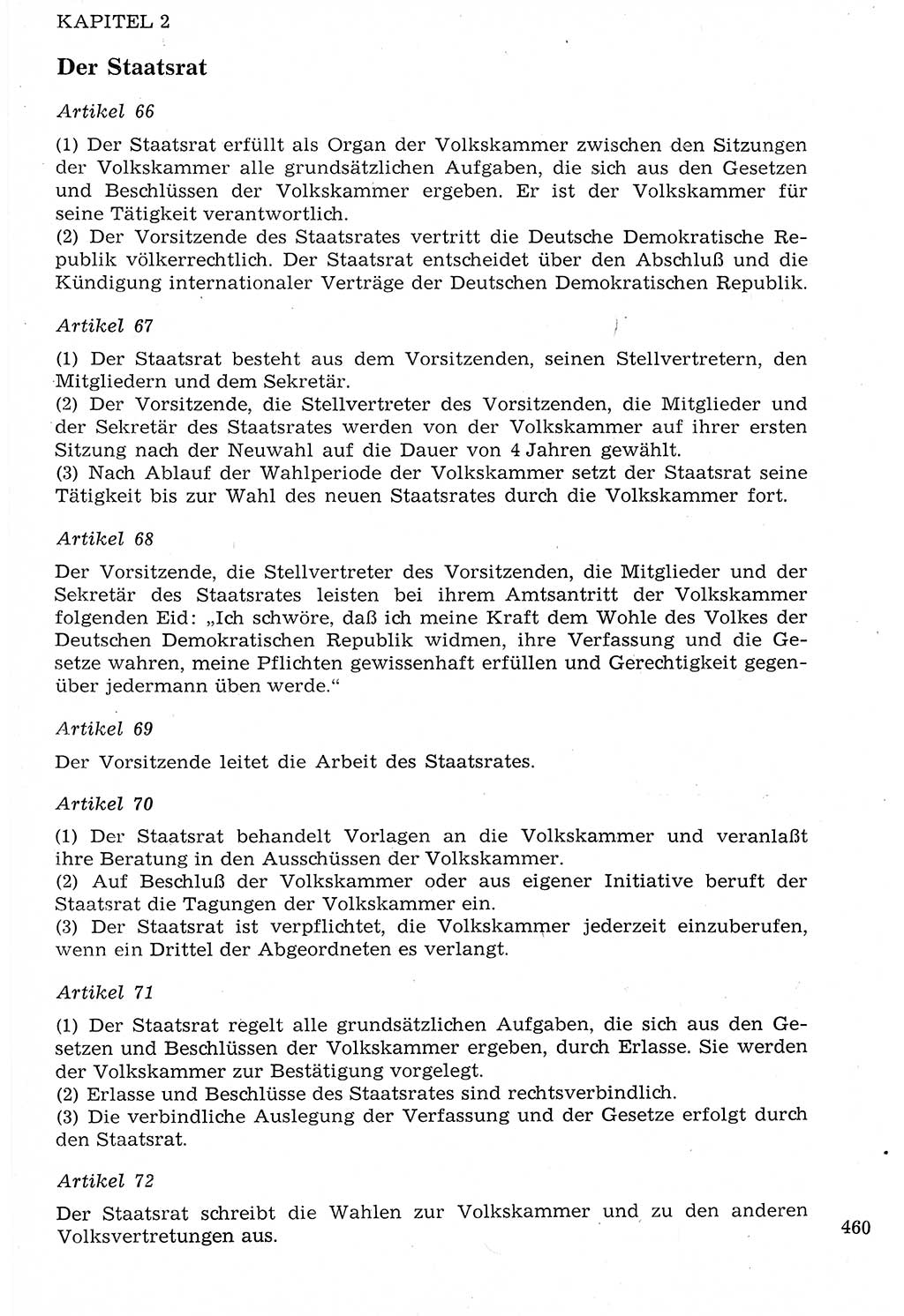 Staat und Recht (StuR), 17. Jahrgang [Deutsche Demokratische Republik (DDR)] 1968, Seite 460 (StuR DDR 1968, S. 460)