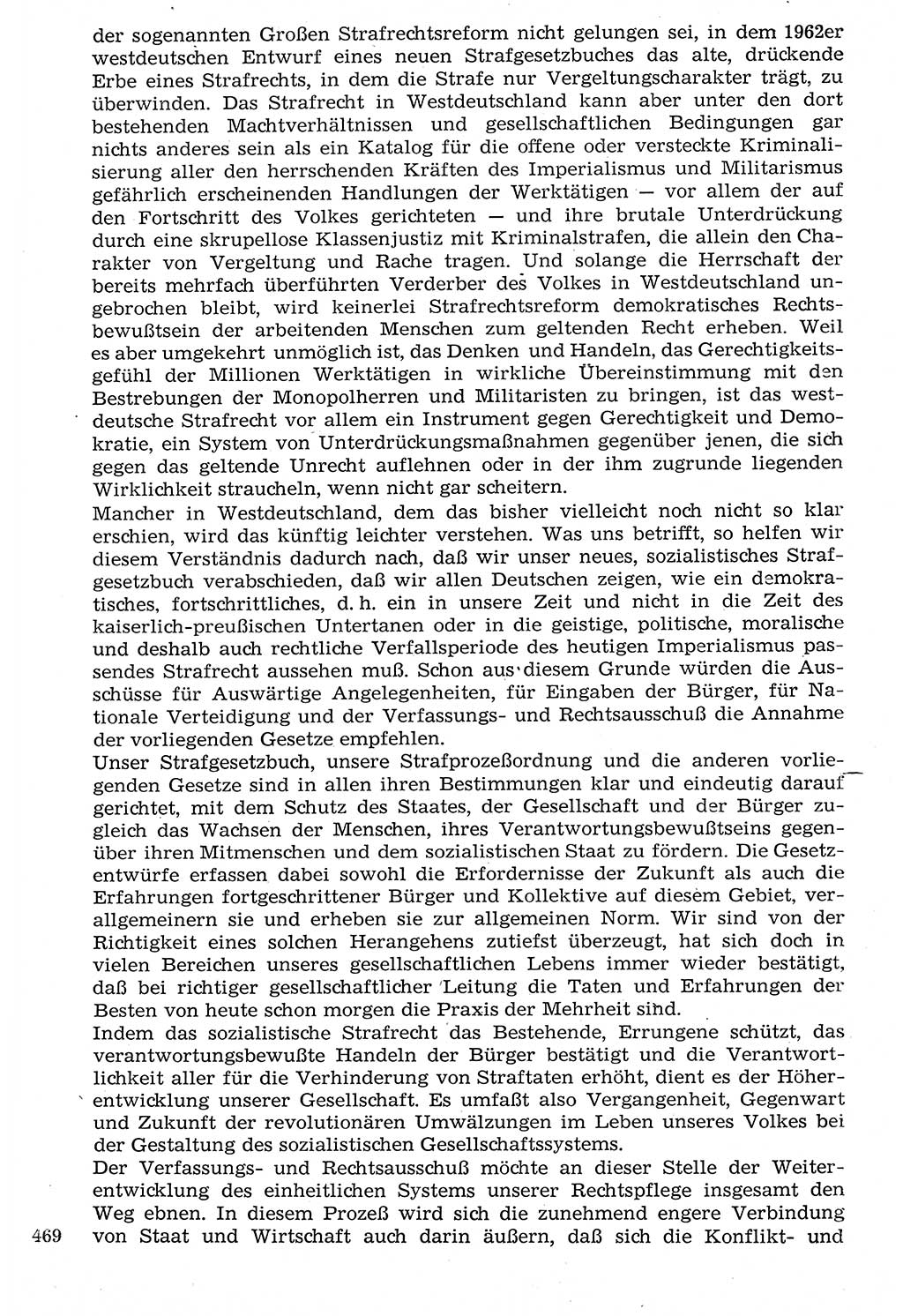 Staat und Recht (StuR), 17. Jahrgang [Deutsche Demokratische Republik (DDR)] 1968, Seite 469 (StuR DDR 1968, S. 469)