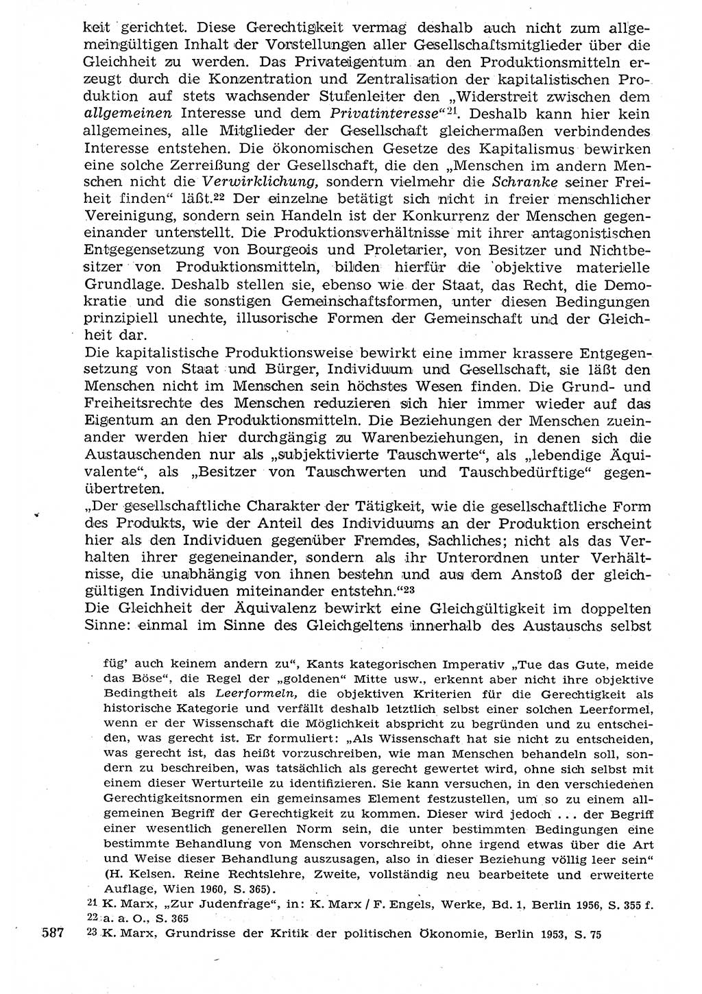 Staat und Recht (StuR), 17. Jahrgang [Deutsche Demokratische Republik (DDR)] 1968, Seite 587 (StuR DDR 1968, S. 587)