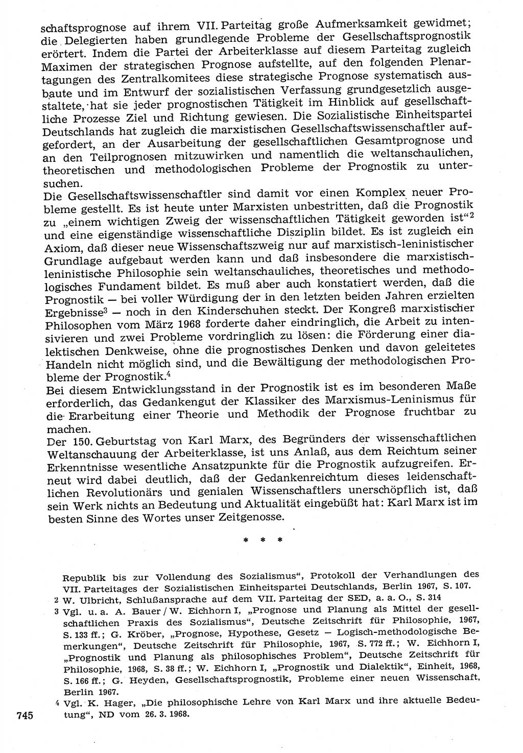 Staat und Recht (StuR), 17. Jahrgang [Deutsche Demokratische Republik (DDR)] 1968, Seite 745 (StuR DDR 1968, S. 745)
