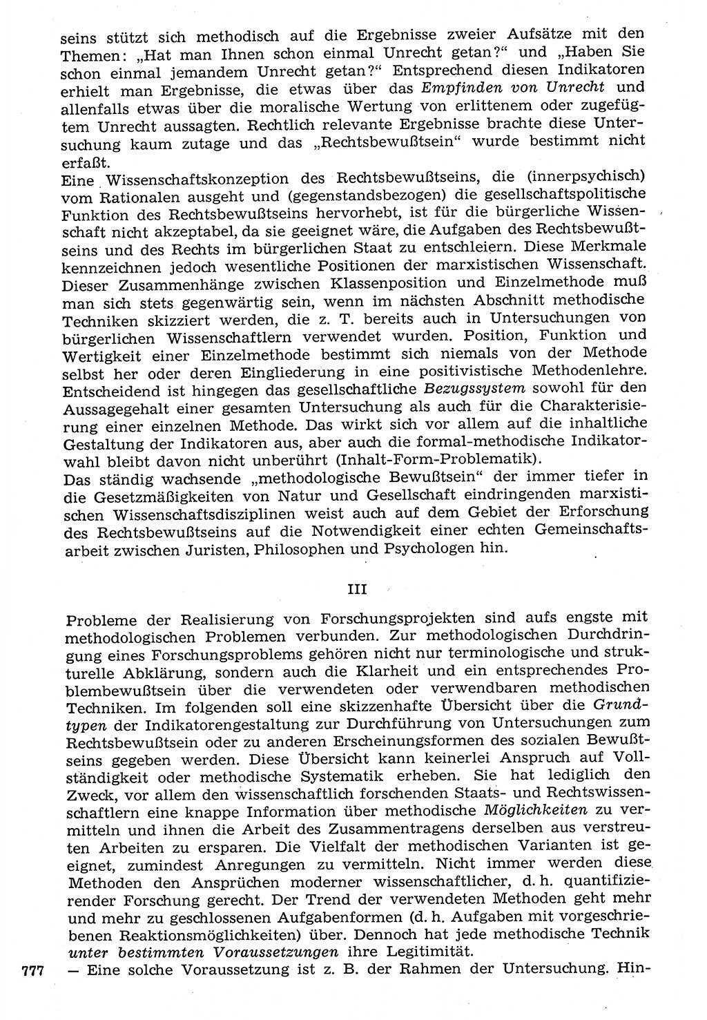 Staat und Recht (StuR), 17. Jahrgang [Deutsche Demokratische Republik (DDR)] 1968, Seite 777 (StuR DDR 1968, S. 777)