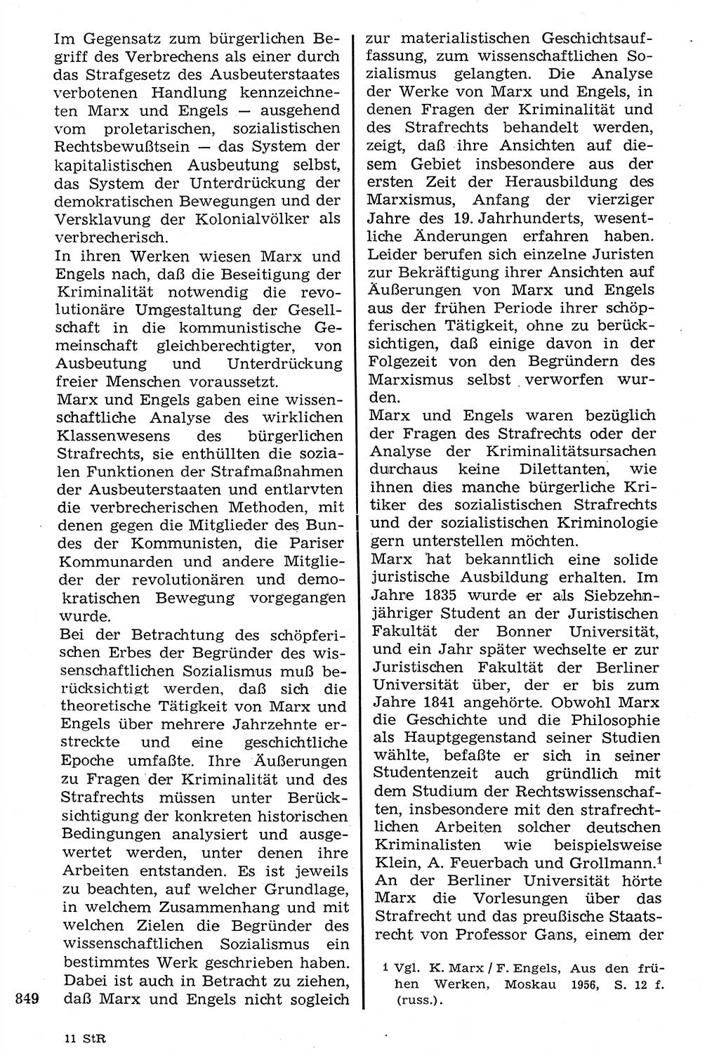 Staat und Recht (StuR), 17. Jahrgang [Deutsche Demokratische Republik (DDR)] 1968, Seite 849 (StuR DDR 1968, S. 849)