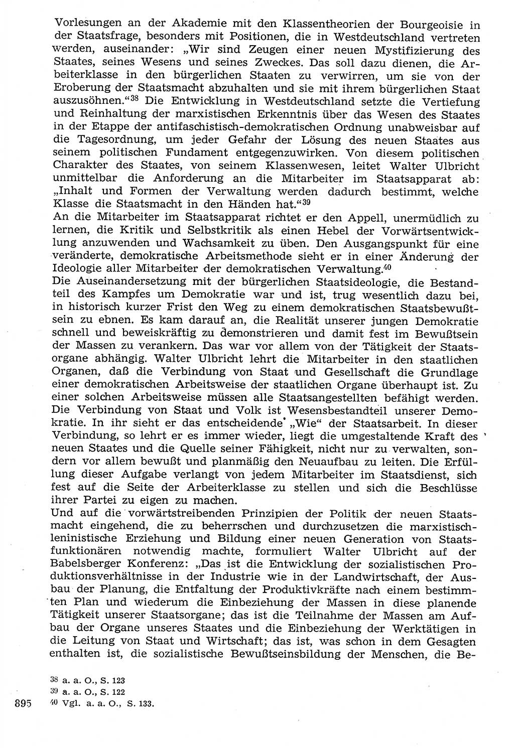 Staat und Recht (StuR), 17. Jahrgang [Deutsche Demokratische Republik (DDR)] 1968, Seite 895 (StuR DDR 1968, S. 895)