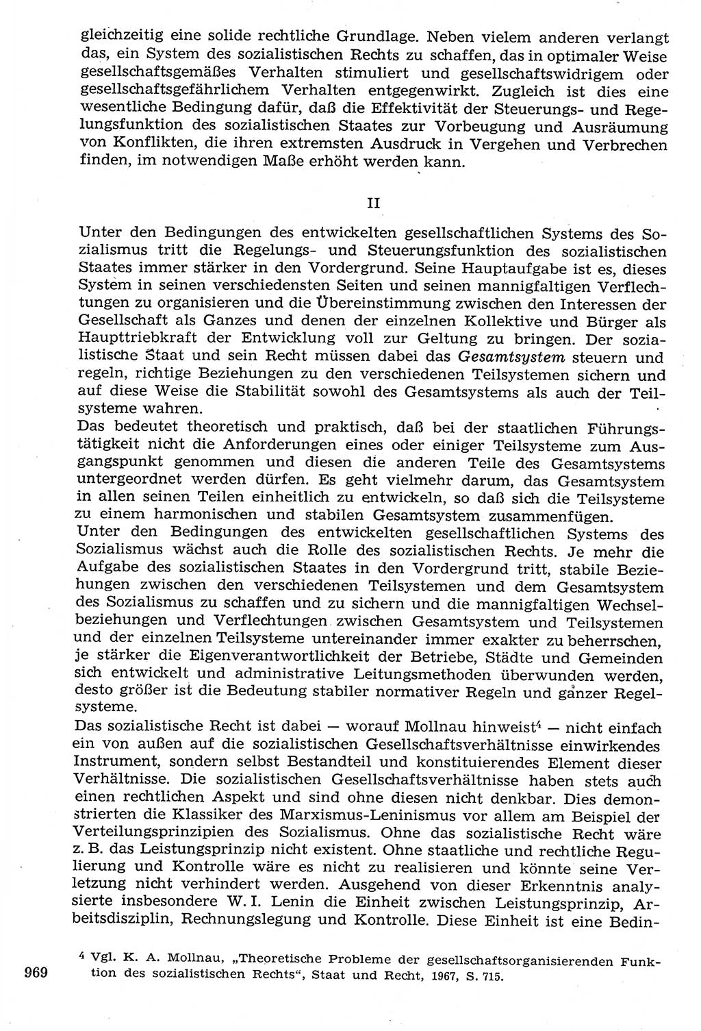 Staat und Recht (StuR), 17. Jahrgang [Deutsche Demokratische Republik (DDR)] 1968, Seite 969 (StuR DDR 1968, S. 969)