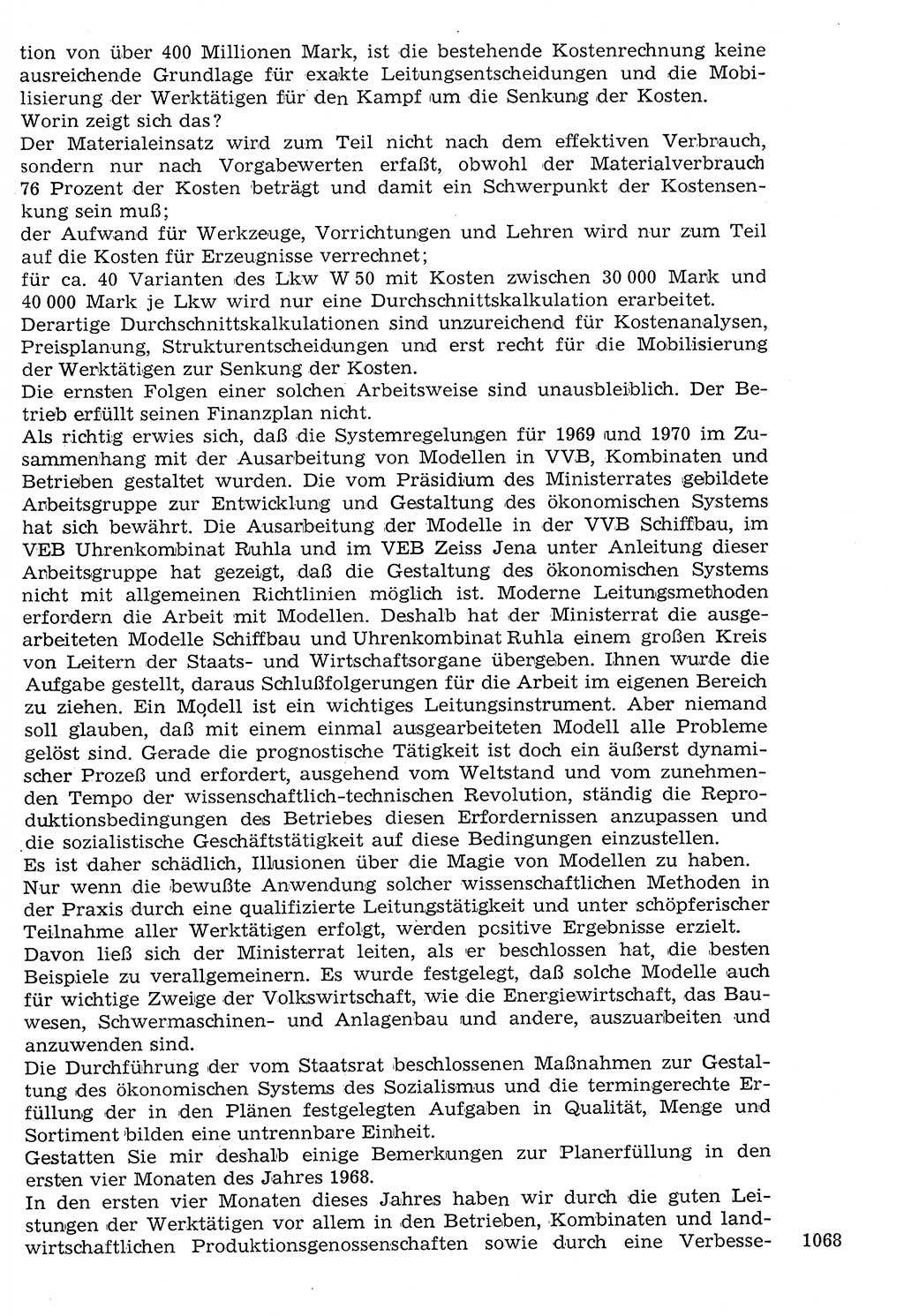 Staat und Recht (StuR), 17. Jahrgang [Deutsche Demokratische Republik (DDR)] 1968, Seite 1068 (StuR DDR 1968, S. 1068)