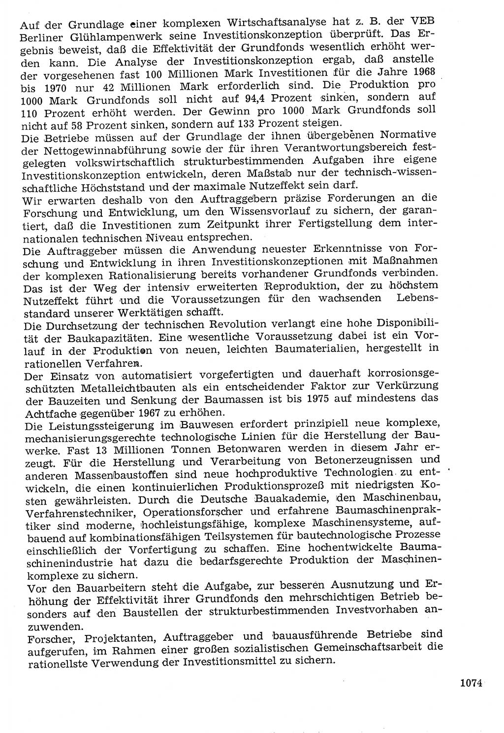 Staat und Recht (StuR), 17. Jahrgang [Deutsche Demokratische Republik (DDR)] 1968, Seite 1074 (StuR DDR 1968, S. 1074)