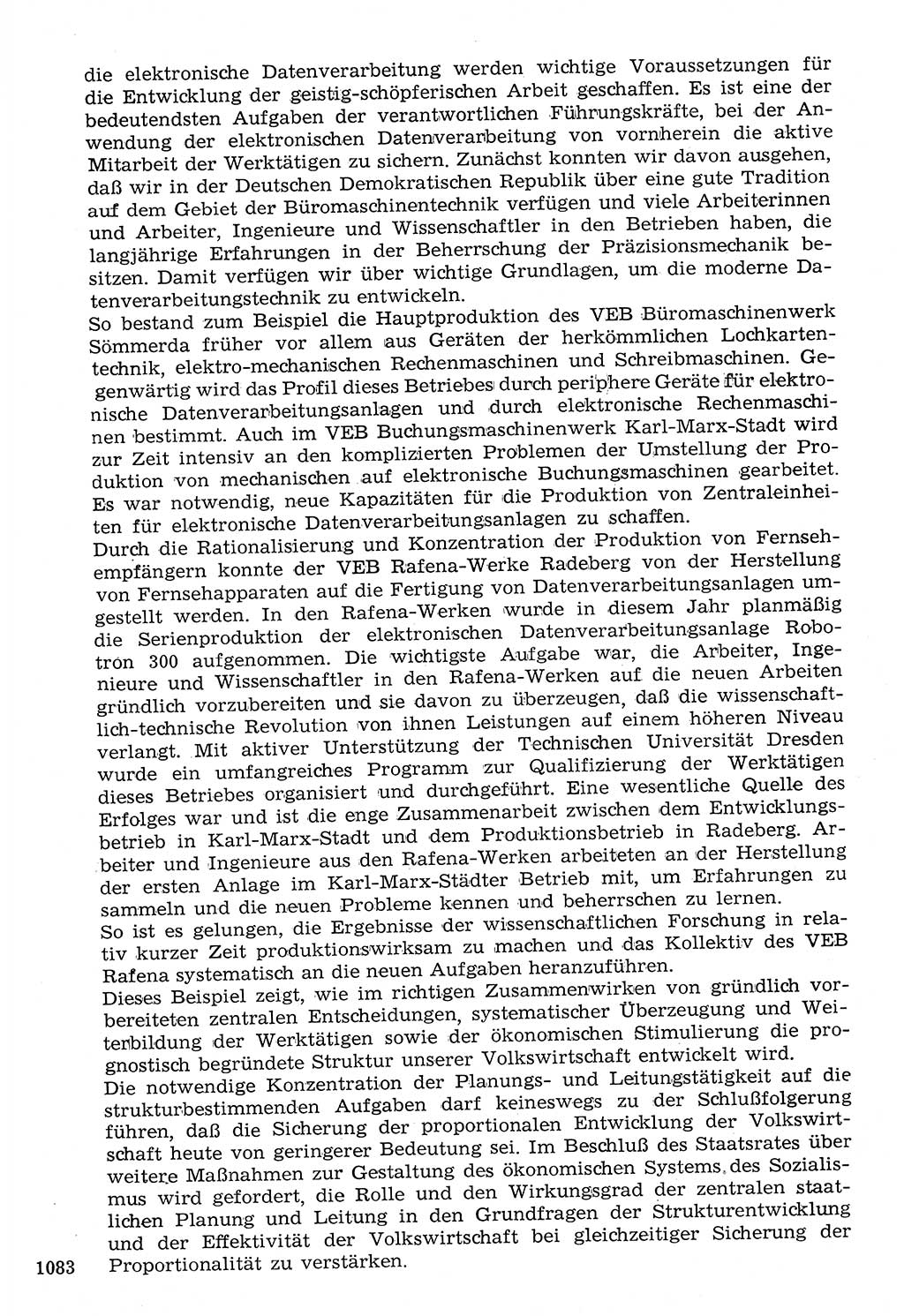 Staat und Recht (StuR), 17. Jahrgang [Deutsche Demokratische Republik (DDR)] 1968, Seite 1083 (StuR DDR 1968, S. 1083)