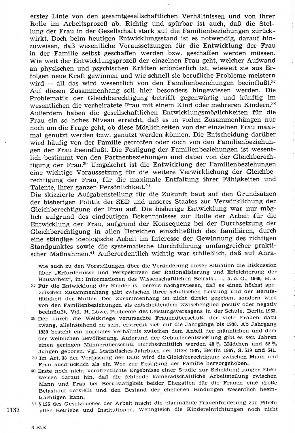 Staat und Recht (StuR), 17. Jahrgang [Deutsche Demokratische Republik (DDR)] 1968, Seite 1137 (StuR DDR 1968, S. 1137)