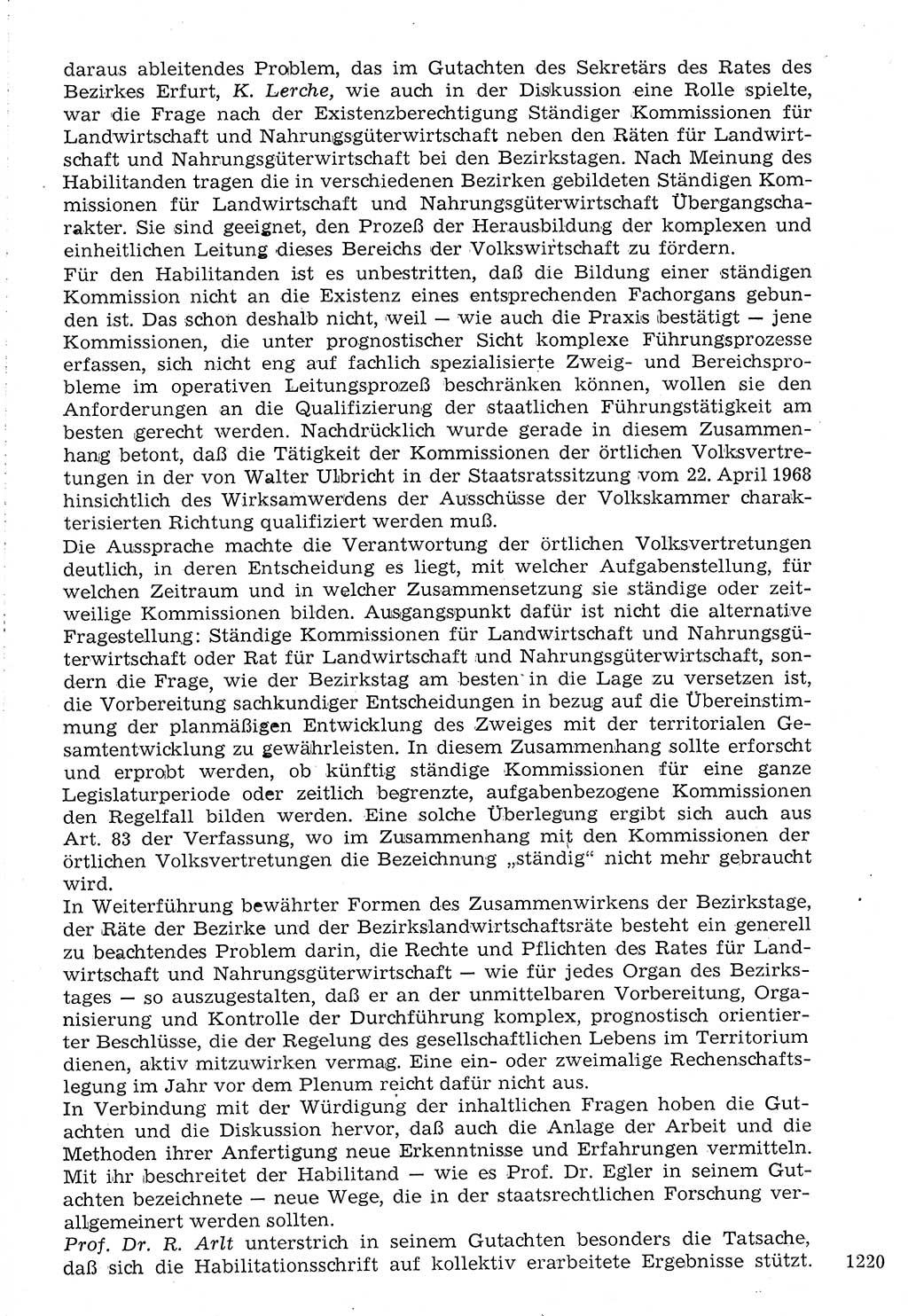 Staat und Recht (StuR), 17. Jahrgang [Deutsche Demokratische Republik (DDR)] 1968, Seite 1220 (StuR DDR 1968, S. 1220)