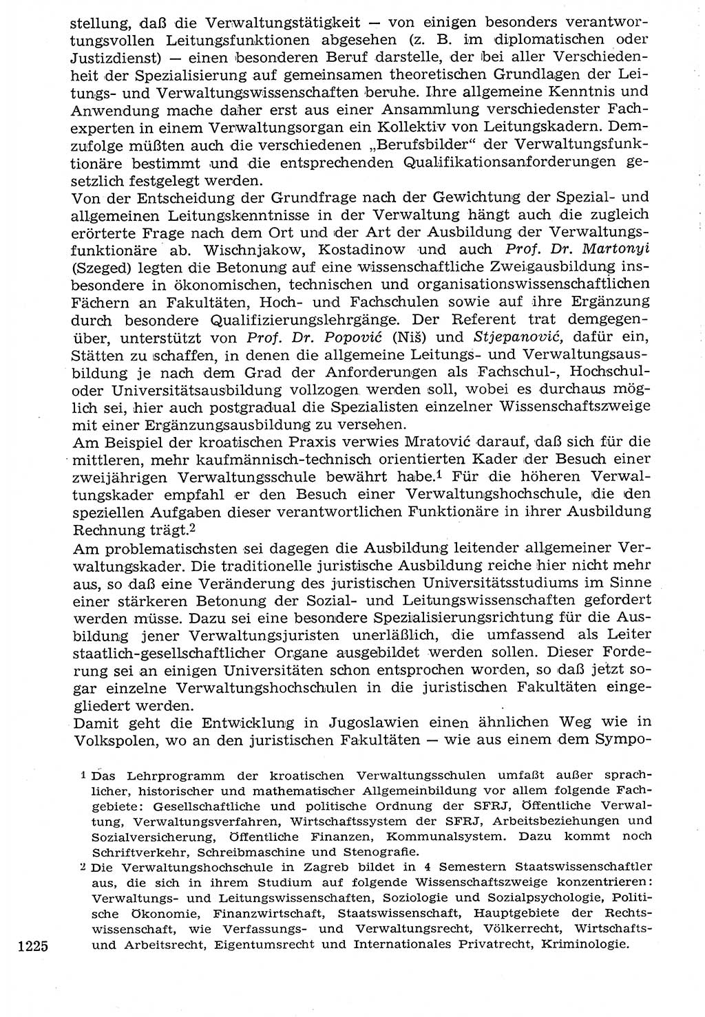 Staat und Recht (StuR), 17. Jahrgang [Deutsche Demokratische Republik (DDR)] 1968, Seite 1225 (StuR DDR 1968, S. 1225)