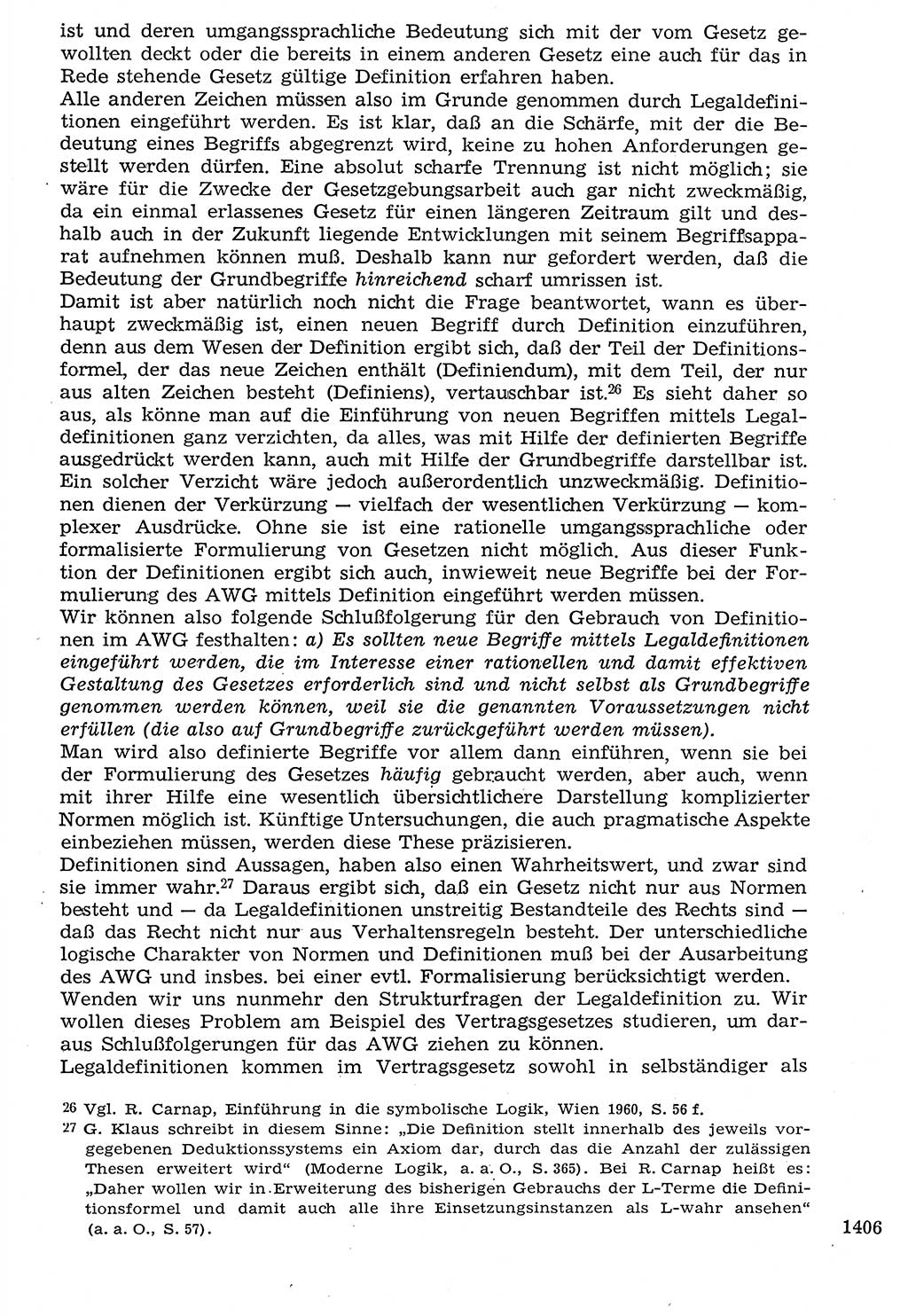 Staat und Recht (StuR), 17. Jahrgang [Deutsche Demokratische Republik (DDR)] 1968, Seite 1406 (StuR DDR 1968, S. 1406)