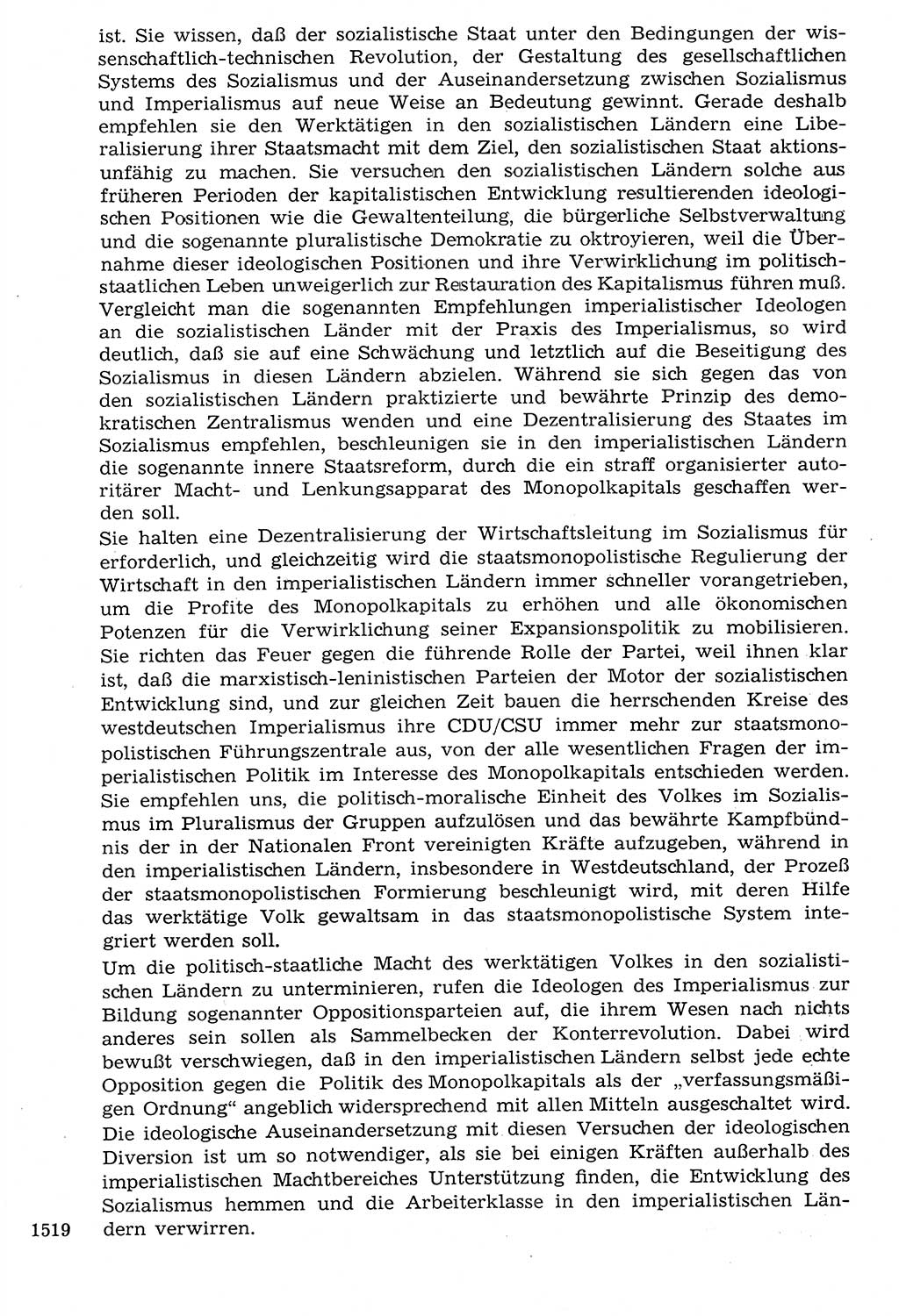 Staat und Recht (StuR), 17. Jahrgang [Deutsche Demokratische Republik (DDR)] 1968, Seite 1519 (StuR DDR 1968, S. 1519)