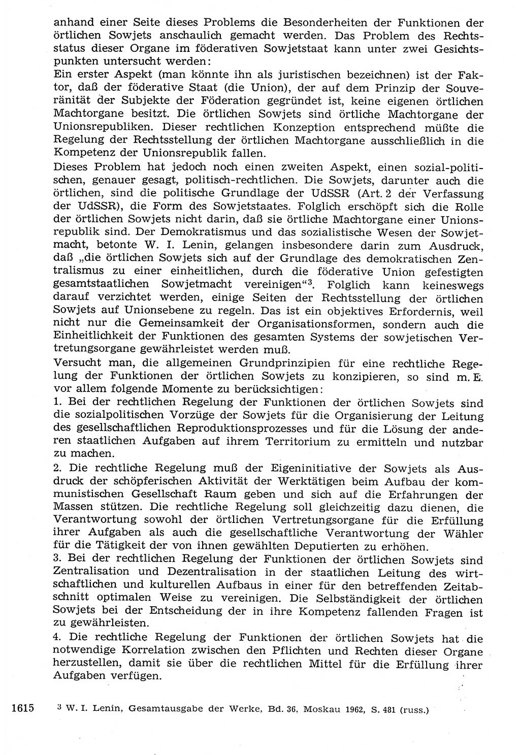 Staat und Recht (StuR), 17. Jahrgang [Deutsche Demokratische Republik (DDR)] 1968, Seite 1615 (StuR DDR 1968, S. 1615)