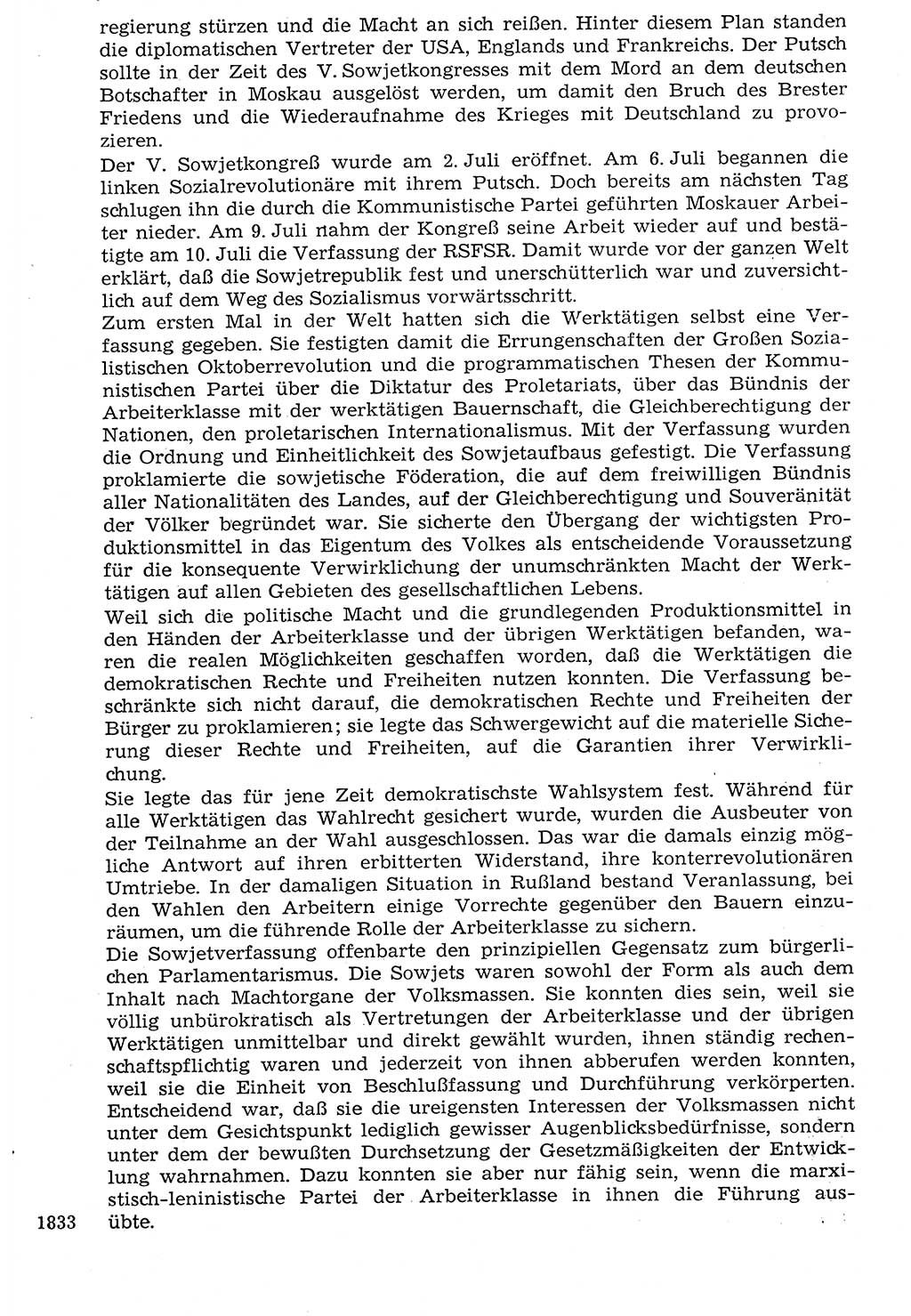 Staat und Recht (StuR), 17. Jahrgang [Deutsche Demokratische Republik (DDR)] 1968, Seite 1833 (StuR DDR 1968, S. 1833)