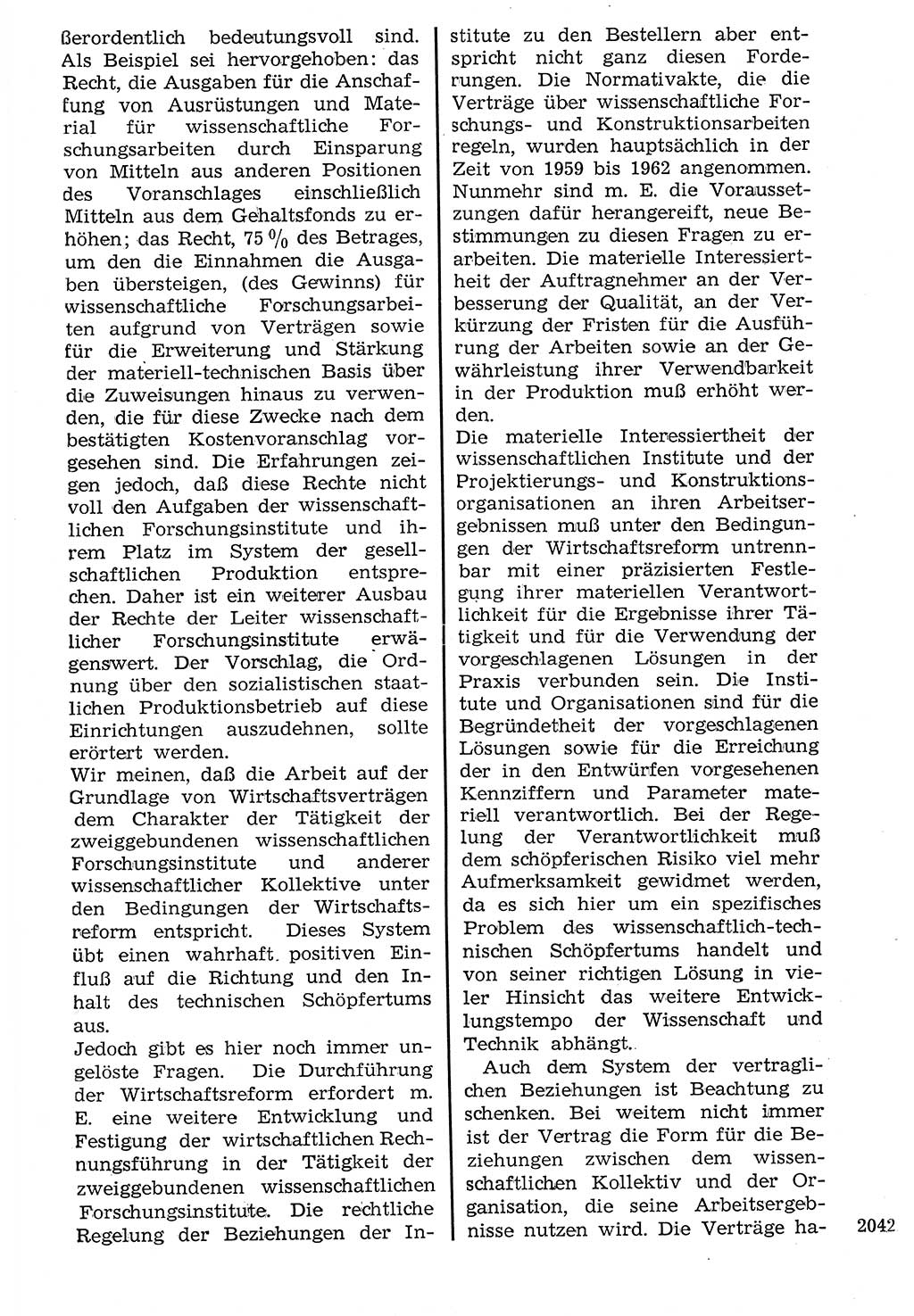 Staat und Recht (StuR), 17. Jahrgang [Deutsche Demokratische Republik (DDR)] 1968, Seite 2042 (StuR DDR 1968, S. 2042)