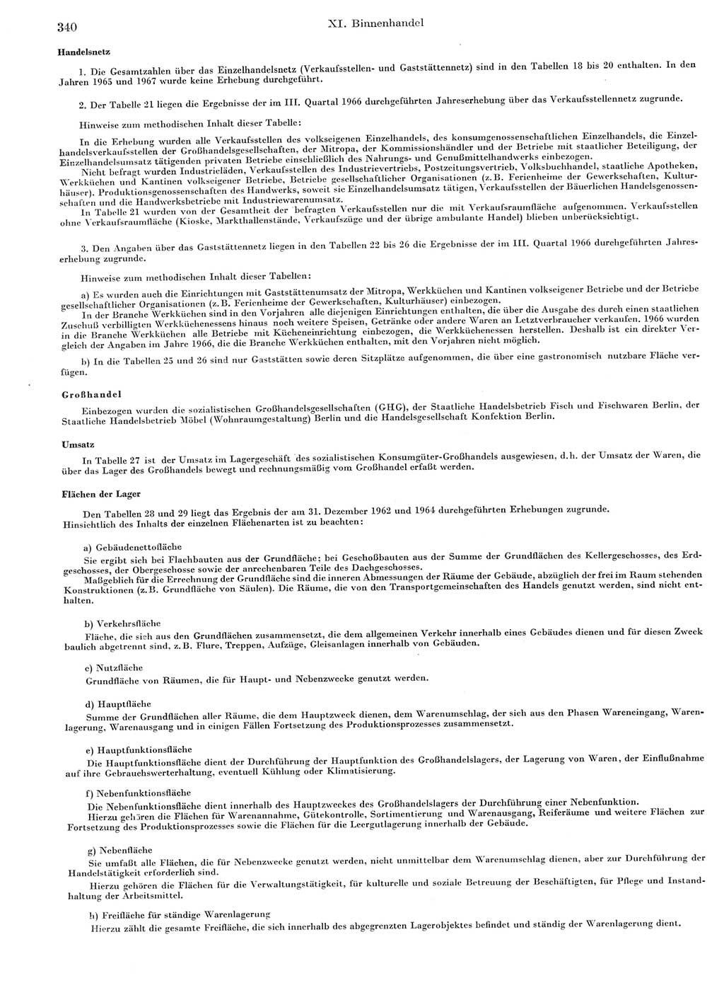 Statistisches Jahrbuch der Deutschen Demokratischen Republik (DDR) 1968, Seite 340 (Stat. Jb. DDR 1968, S. 340)