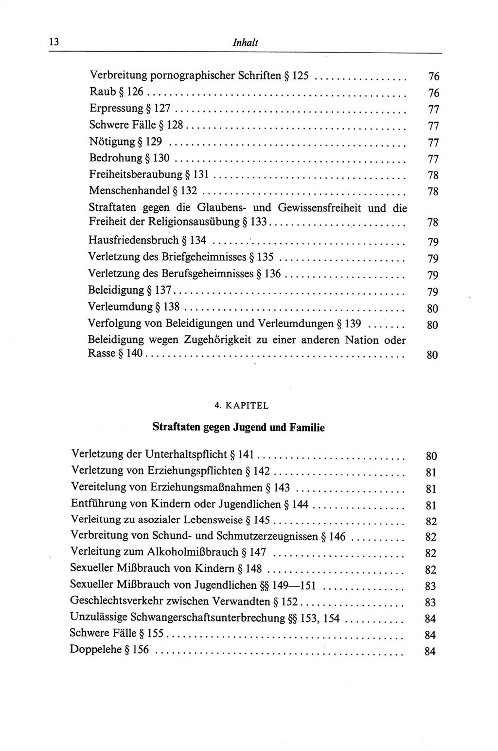 Strafgesetzbuch (StGB) der Deutschen Demokratischen Republik (DDR) und angrenzende Gesetze und Bestimmungen 1968, Seite 13 (StGB Ges. Best. DDR 1968, S. 13)