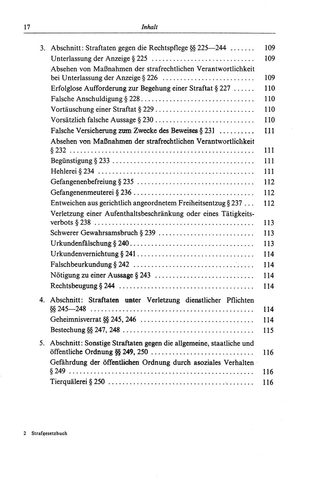 Strafgesetzbuch (StGB) der Deutschen Demokratischen Republik (DDR) und angrenzende Gesetze und Bestimmungen 1968, Seite 17 (StGB Ges. Best. DDR 1968, S. 17)