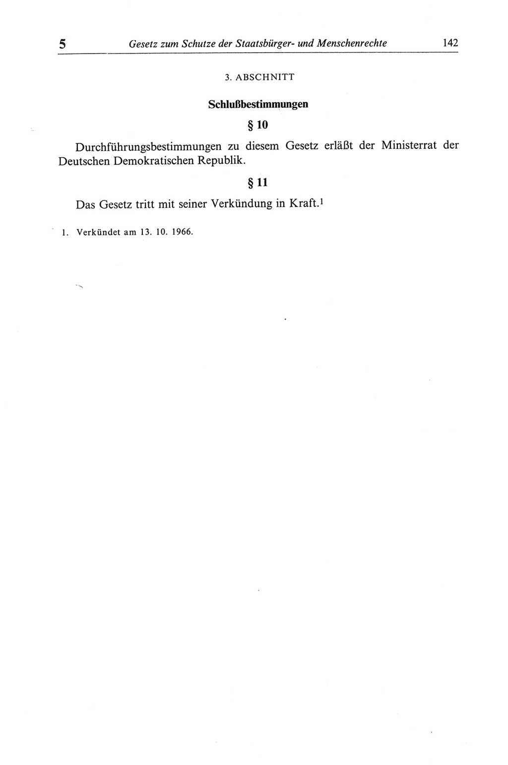 Strafgesetzbuch (StGB) der Deutschen Demokratischen Republik (DDR) und angrenzende Gesetze und Bestimmungen 1968, Seite 142 (StGB Ges. Best. DDR 1968, S. 142)