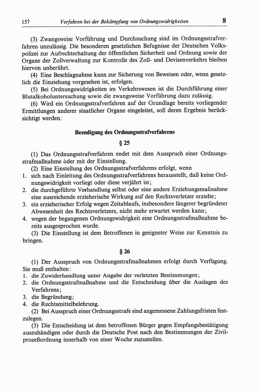 Strafgesetzbuch (StGB) der Deutschen Demokratischen Republik (DDR) und angrenzende Gesetze und Bestimmungen 1968, Seite 157 (StGB Ges. Best. DDR 1968, S. 157)