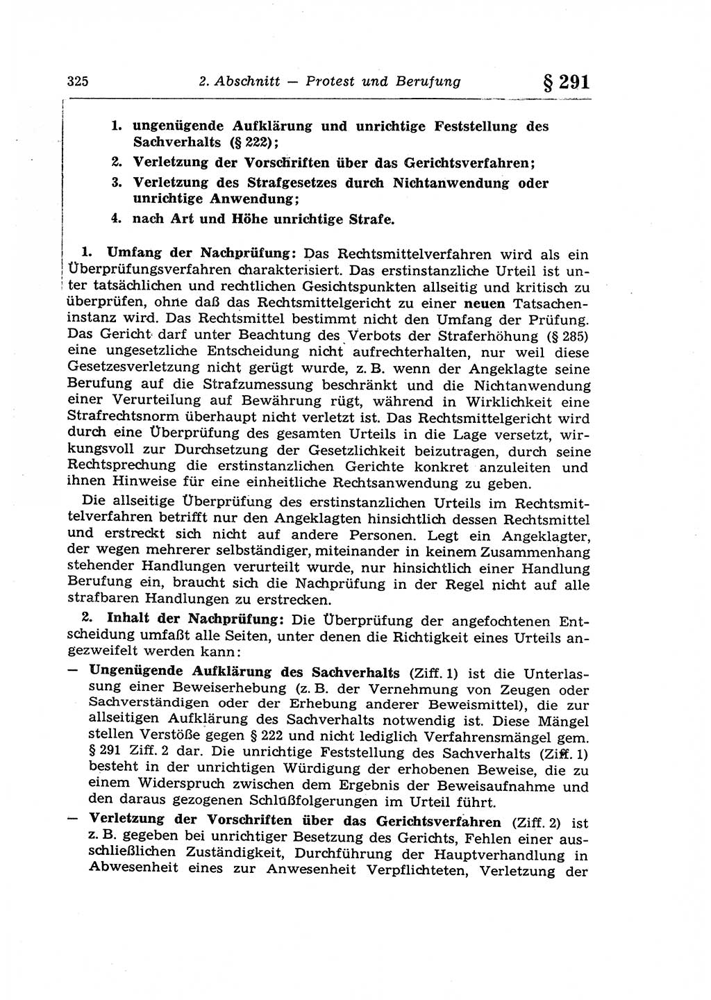 Strafprozeßrecht der DDR (Deutsche Demokratische Republik), Lehrkommentar zur Strafprozeßordnung (StPO) 1968, Seite 325 (Strafprozeßr. DDR Lehrkomm. StPO 19688, S. 325)