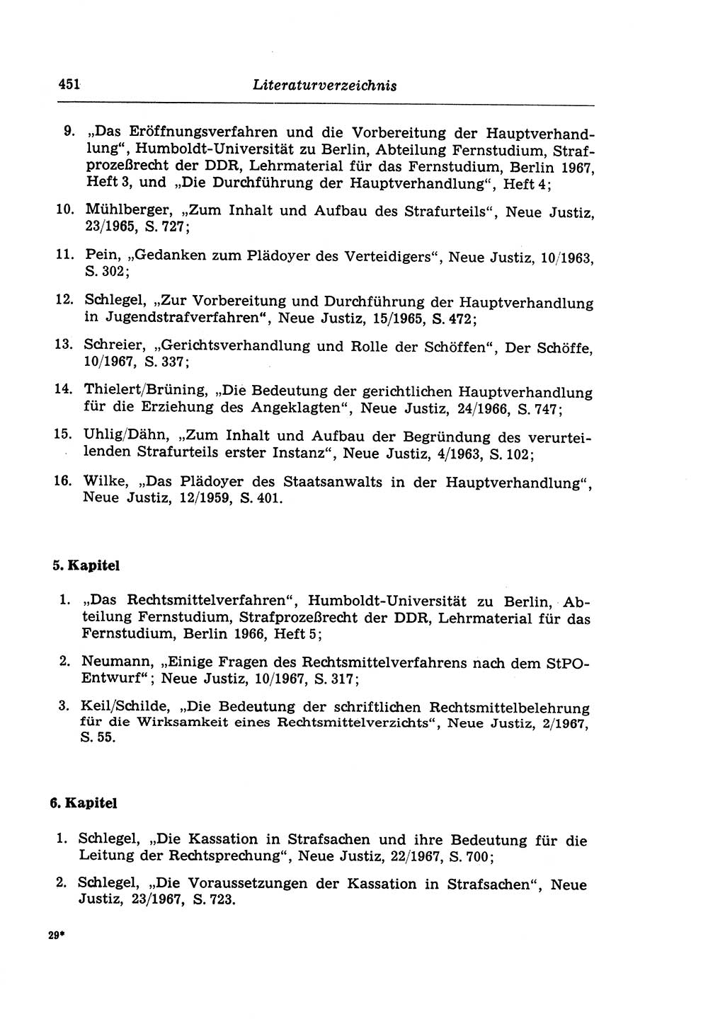 Strafprozeßrecht der DDR (Deutsche Demokratische Republik), Lehrkommentar zur Strafprozeßordnung (StPO) 1968, Seite 451 (Strafprozeßr. DDR Lehrkomm. StPO 19688, S. 451)