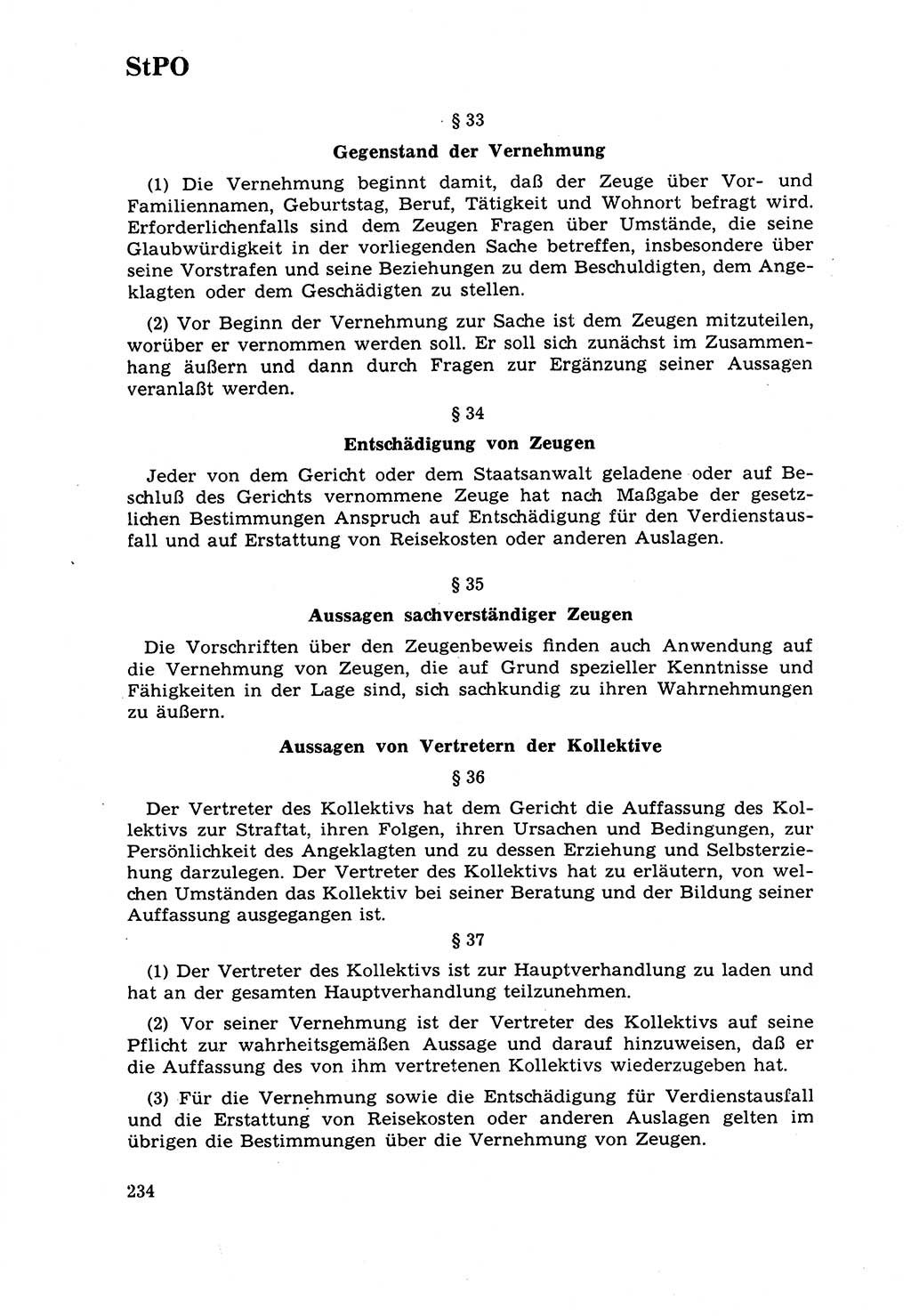 Strafrecht [Deutsche Demokratische Republik (DDR)] 1968, Seite 234 (Strafr. DDR 1968, S. 234)