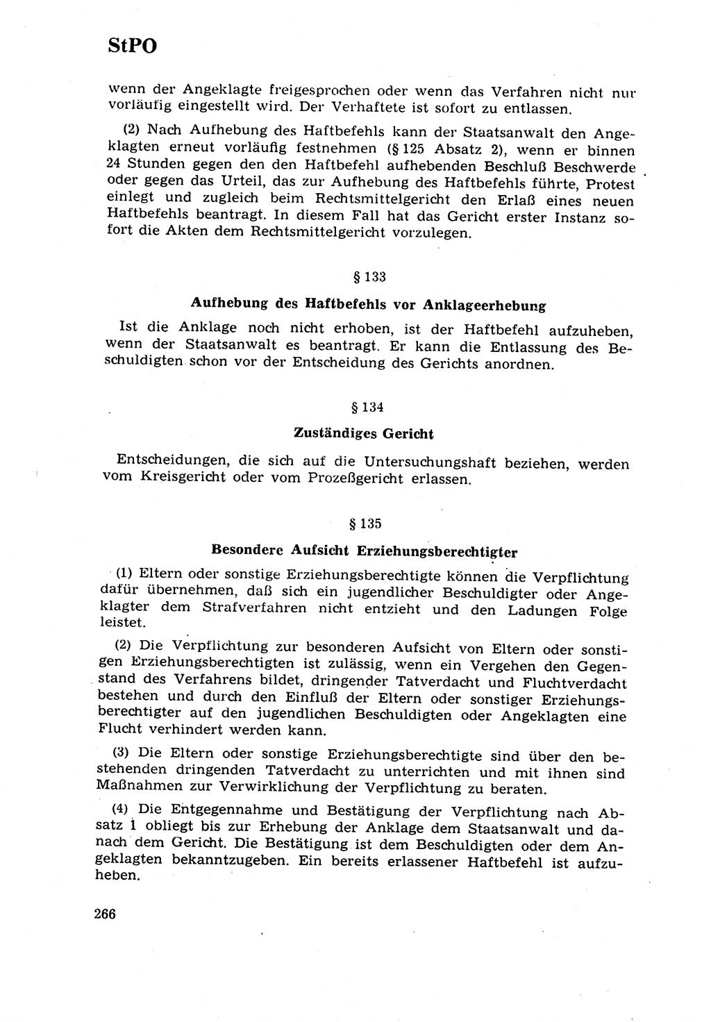 Strafrecht [Deutsche Demokratische Republik (DDR)] 1968, Seite 266 (Strafr. DDR 1968, S. 266)