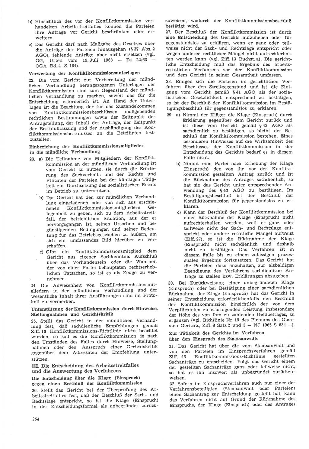 Neue Justiz (NJ), Zeitschrift für Recht und Rechtswissenschaft [Deutsche Demokratische Republik (DDR)], 22. Jahrgang 1968, Seite 264 (NJ DDR 1968, S. 264)