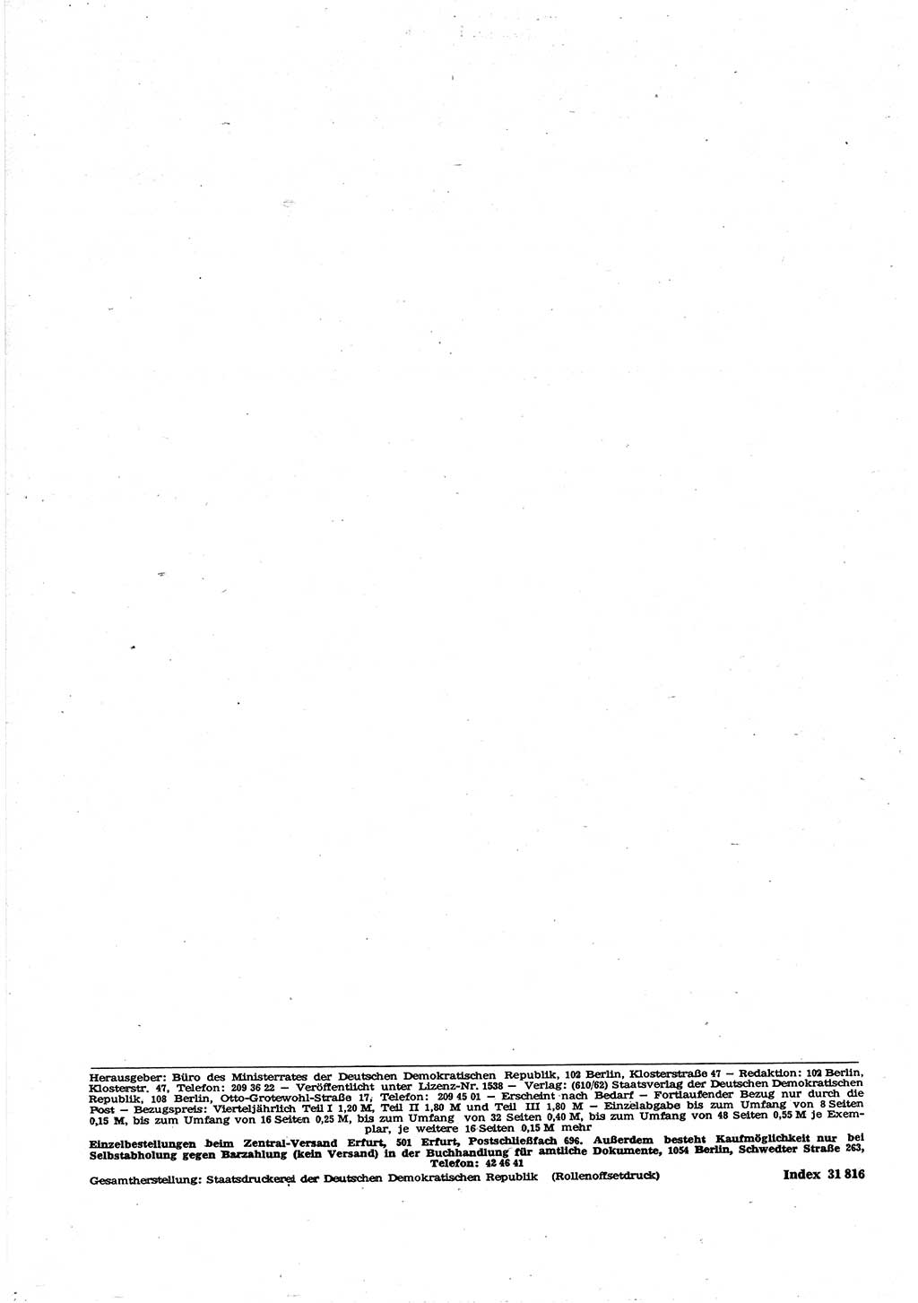 Gesetzblatt (GBl.) der Deutschen Demokratischen Republik (DDR) Teil Ⅰ 1969, Seite 270 (GBl. DDR Ⅰ 1969, S. 270)