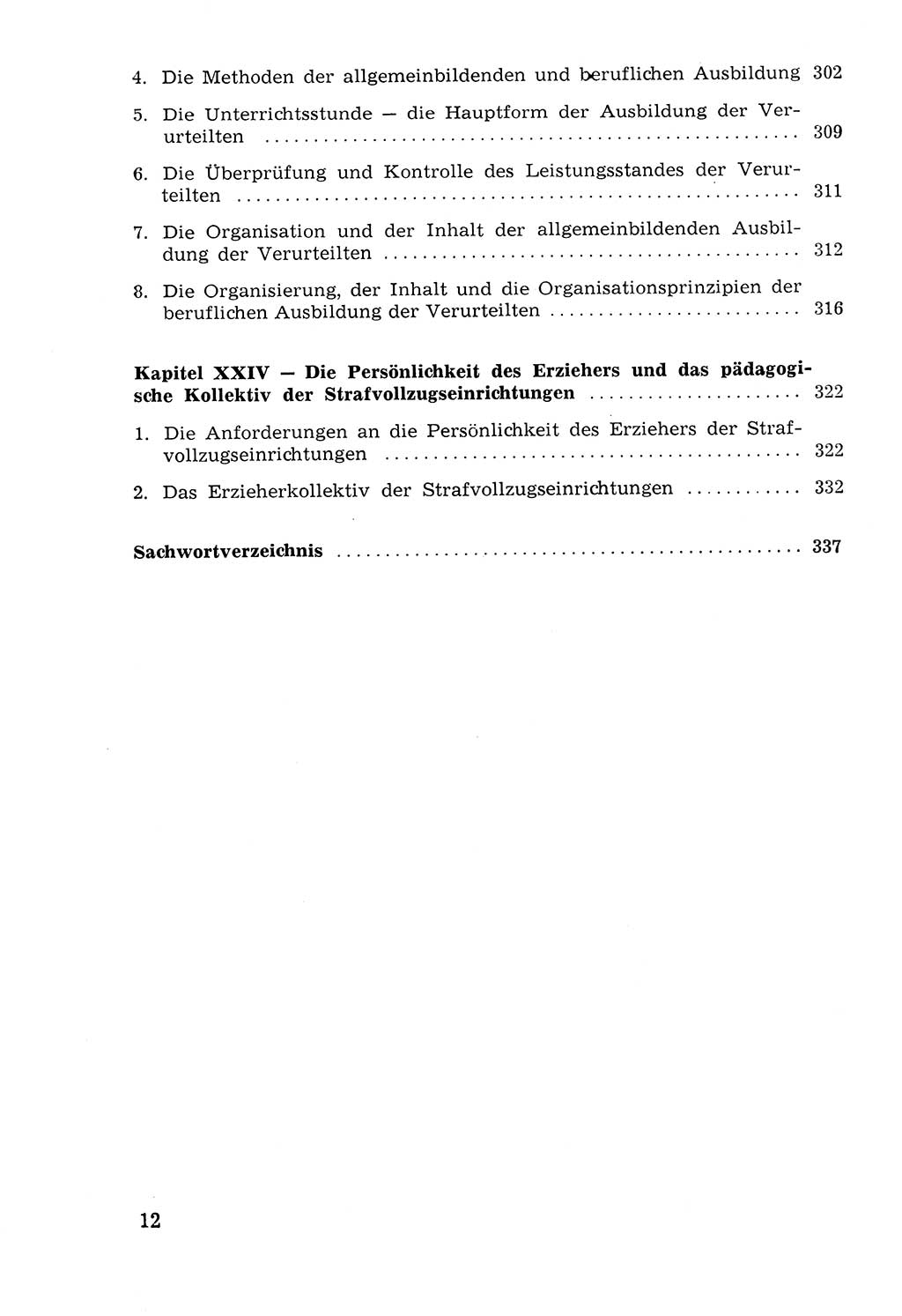 Lehrbuch der Strafvollzugspädagogik [Deutsche Demokratische Republik (DDR)] 1969, Seite 12 (Lb. SV-Pd. DDR 1969, S. 12)