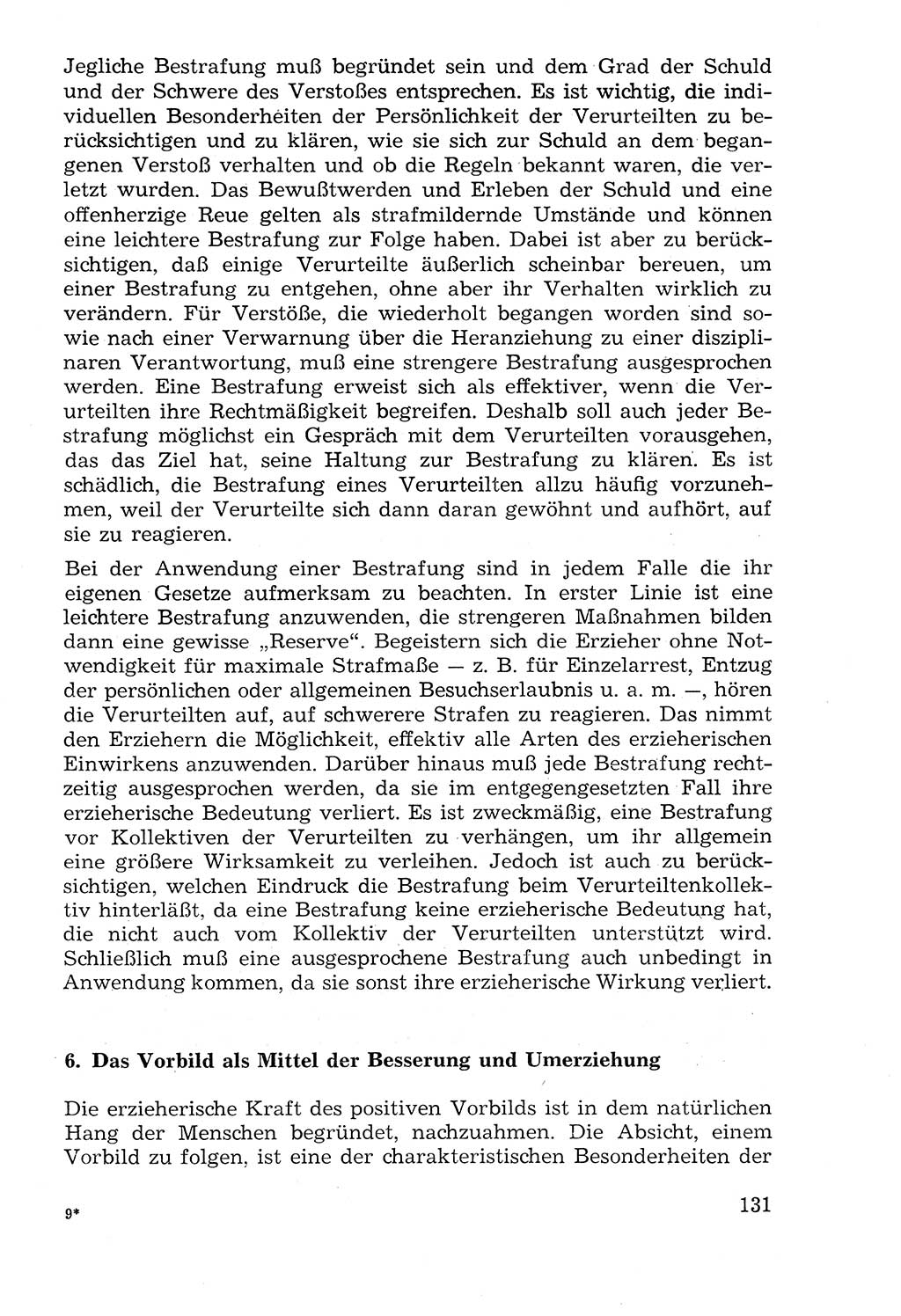 Lehrbuch der Strafvollzugspädagogik [Deutsche Demokratische Republik (DDR)] 1969, Seite 131 (Lb. SV-Pd. DDR 1969, S. 131)