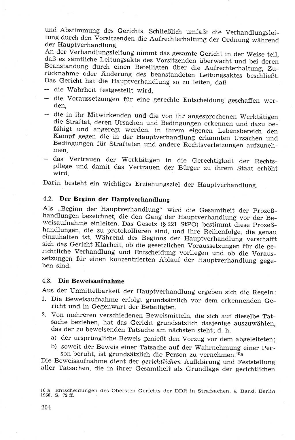 Strafprozeßrecht der DDR (Deutsche Demokratische Republik), Lehrmaterial 1969, Seite 204 (Strafprozeßr. DDR Lehrmat. 1969, S. 204)