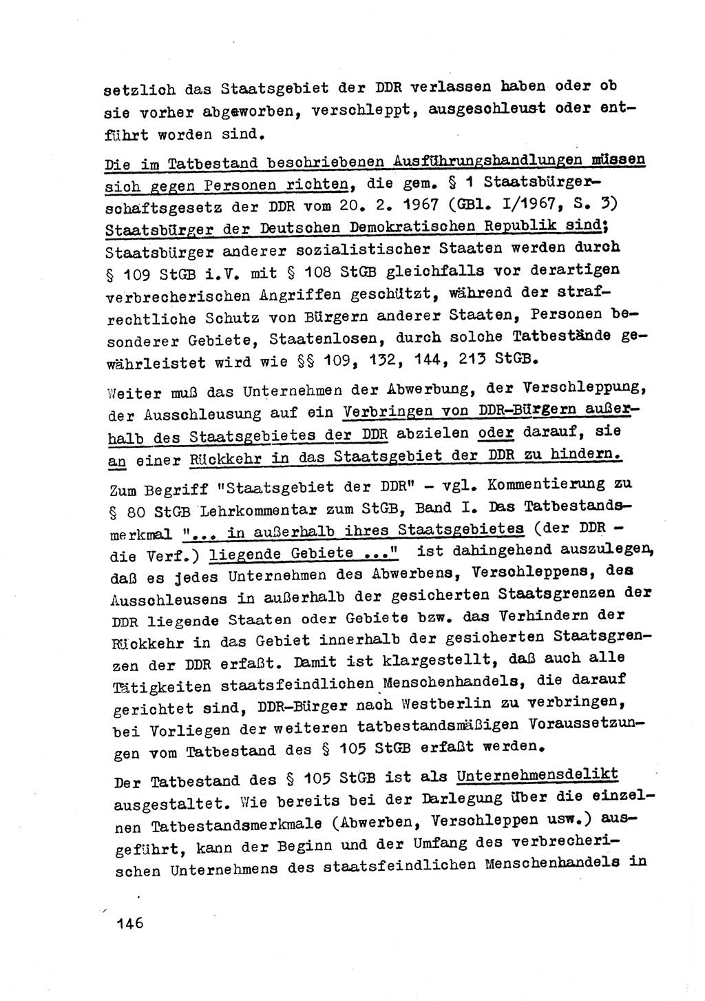 Strafrecht der DDR (Deutsche Demokratische Republik), Besonderer Teil, Lehrmaterial, Heft 2 1969, Seite 146 (Strafr. DDR BT Lehrmat. H. 2 1969, S. 146)