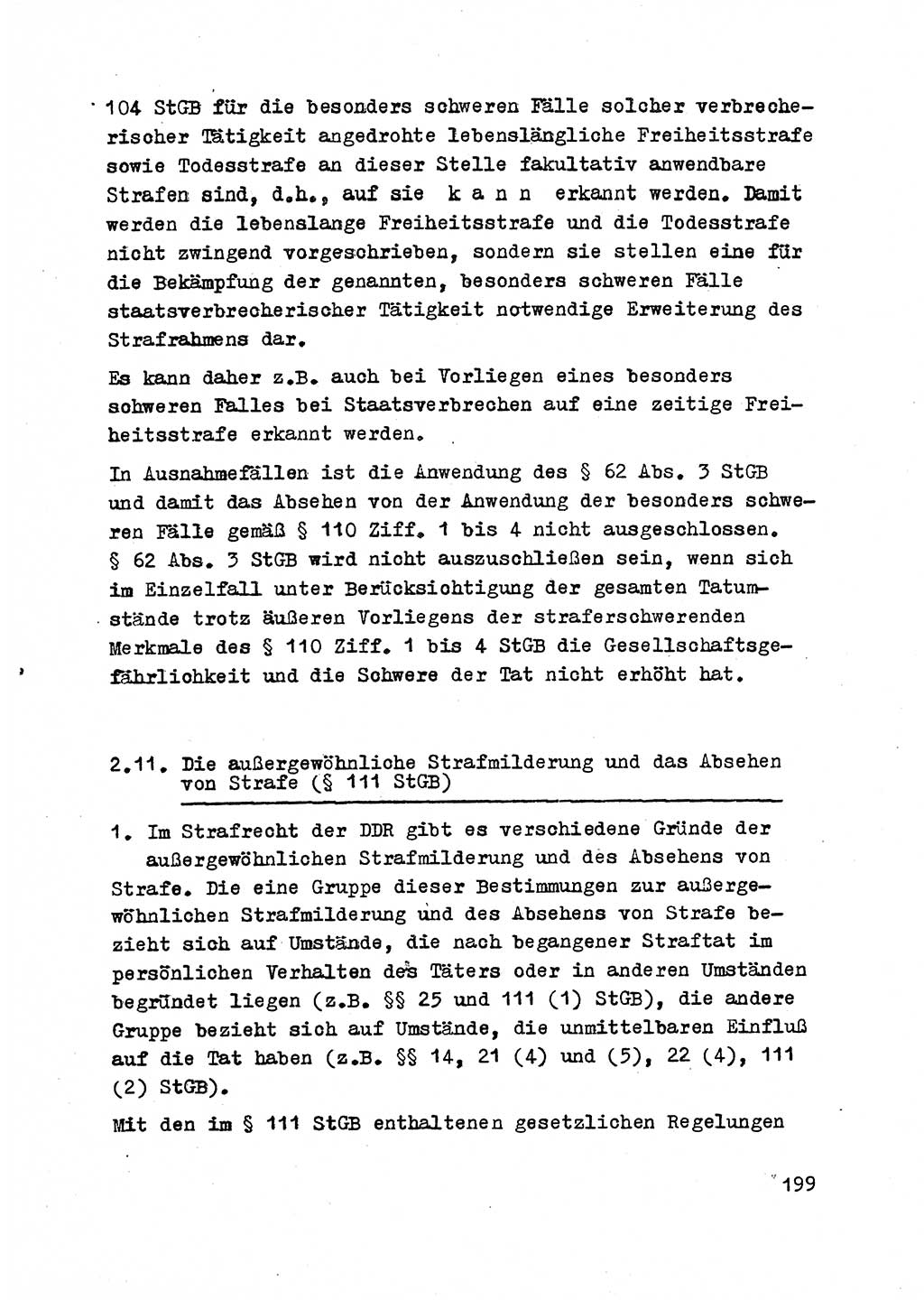 Strafrecht der DDR (Deutsche Demokratische Republik), Besonderer Teil, Lehrmaterial, Heft 2 1969, Seite 199 (Strafr. DDR BT Lehrmat. H. 2 1969, S. 199)