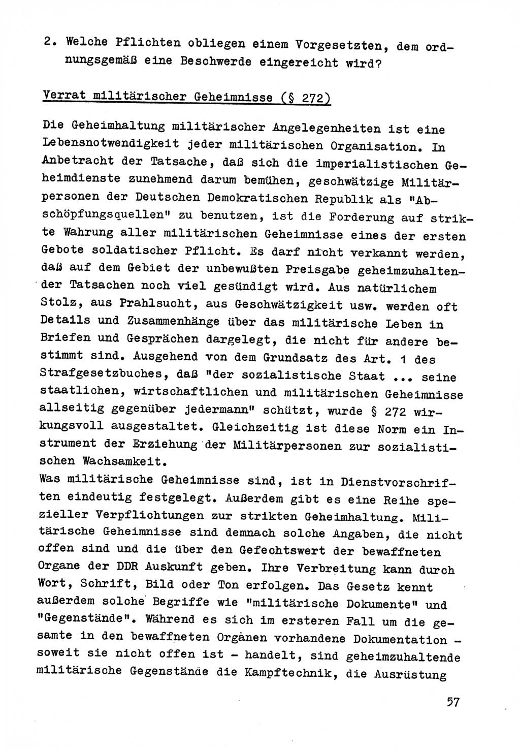 Strafrecht der DDR (Deutsche Demokratische Republik), Besonderer Teil, Lehrmaterial, Heft 9 1969, Seite 57 (Strafr. DDR BT Lehrmat. H. 9 1969, S. 57)